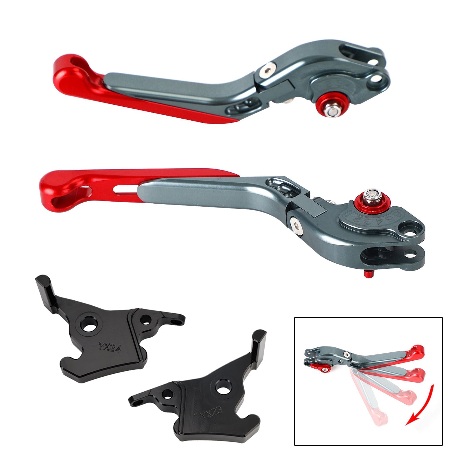 2023-2025 YAMAHA XMAX 300 Adjustable Clutch Brake Lever