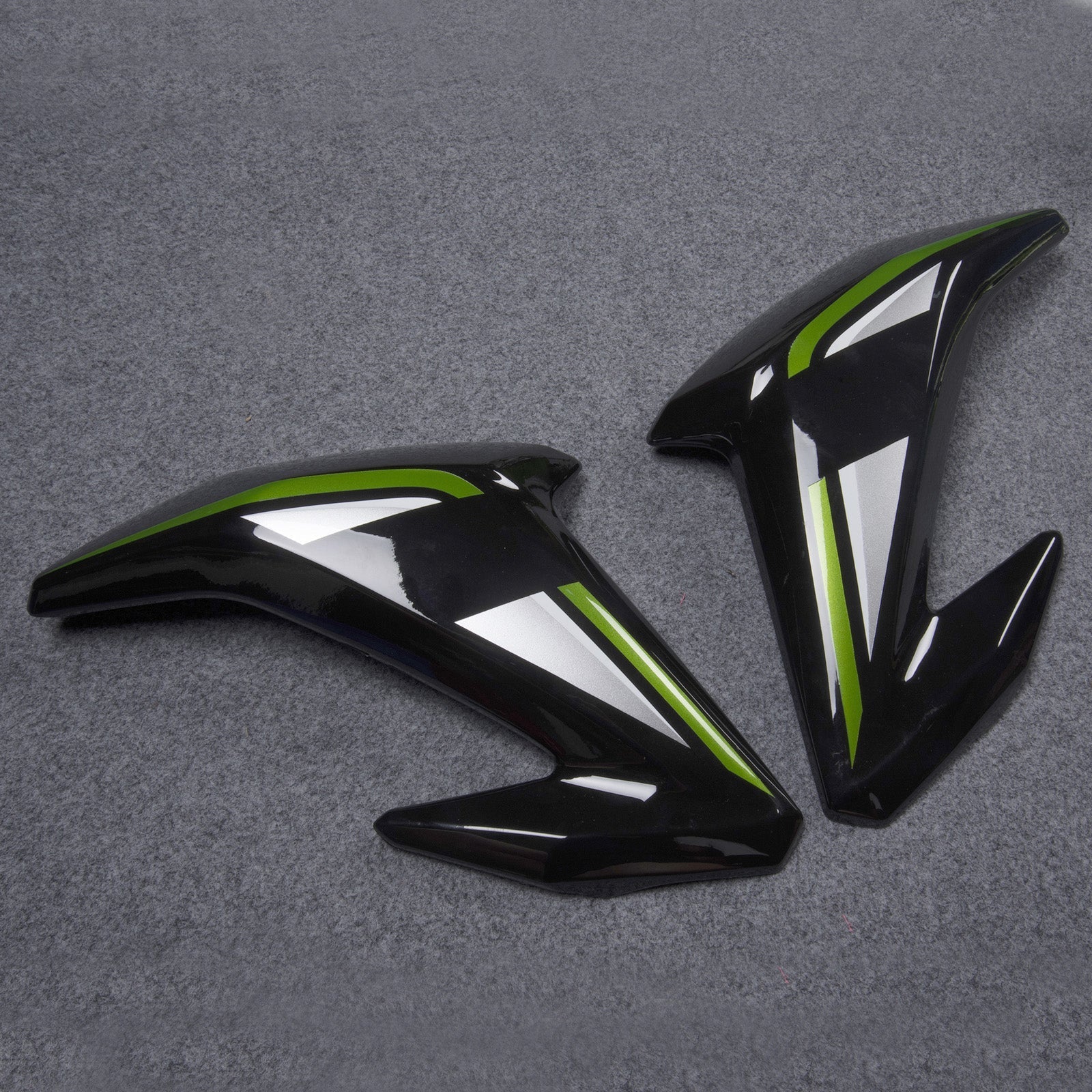 2017-2019 Kawasaki Z900 Silver Green Injection Plastic Bodywork Generic