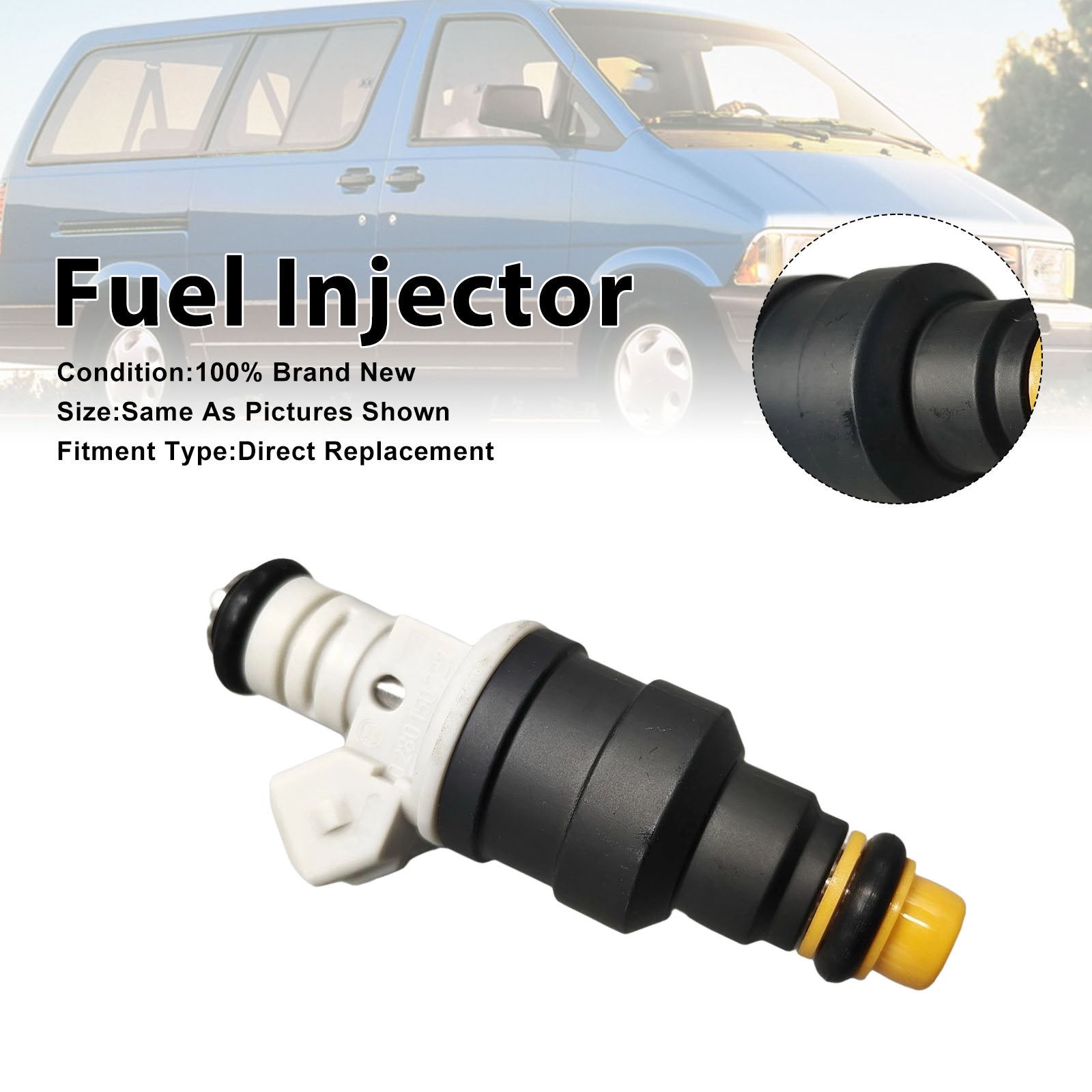 1Pcs Fuel Injector For Ford Ranger 1986-1989 Bronco 1987-1989 0280150727