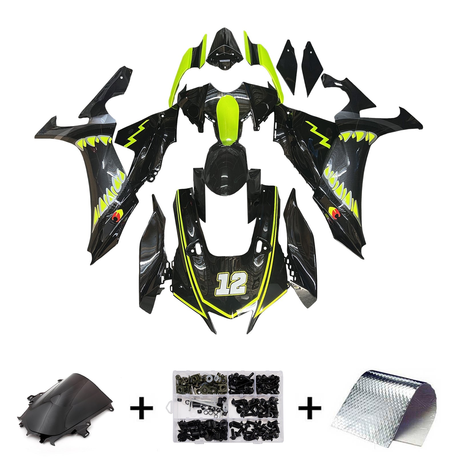 Injection Fairing Kit Bodywork Plastic ABS fit For Yamaha YZF-R1 2020-2026