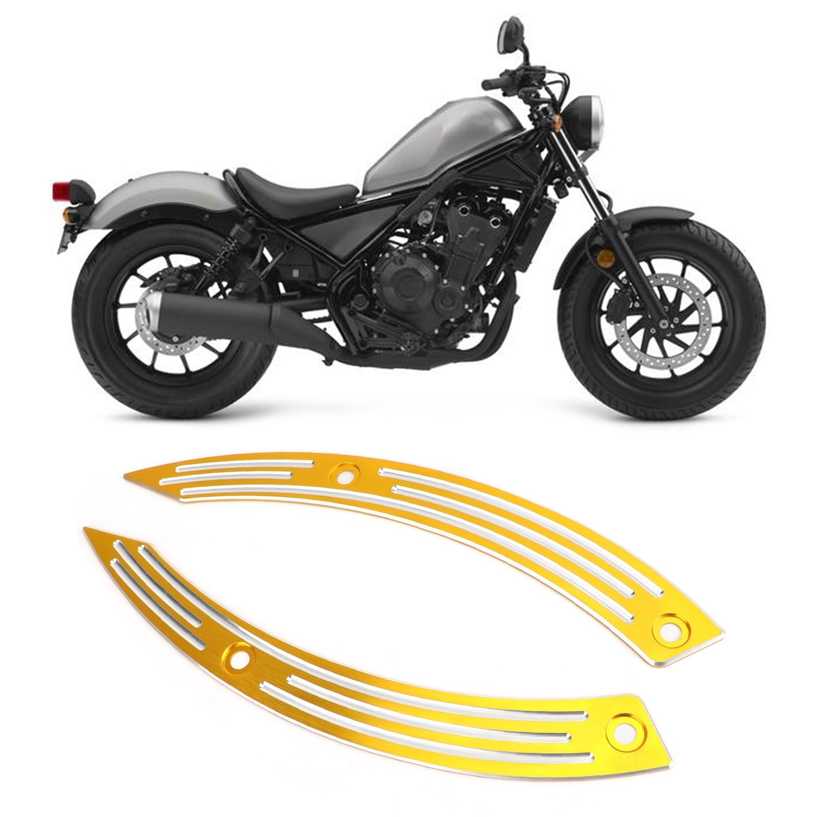 2017-2019 Honda REBEL CMX500 CMX300 Motorcycle Rear Fender Cover Trim Plate