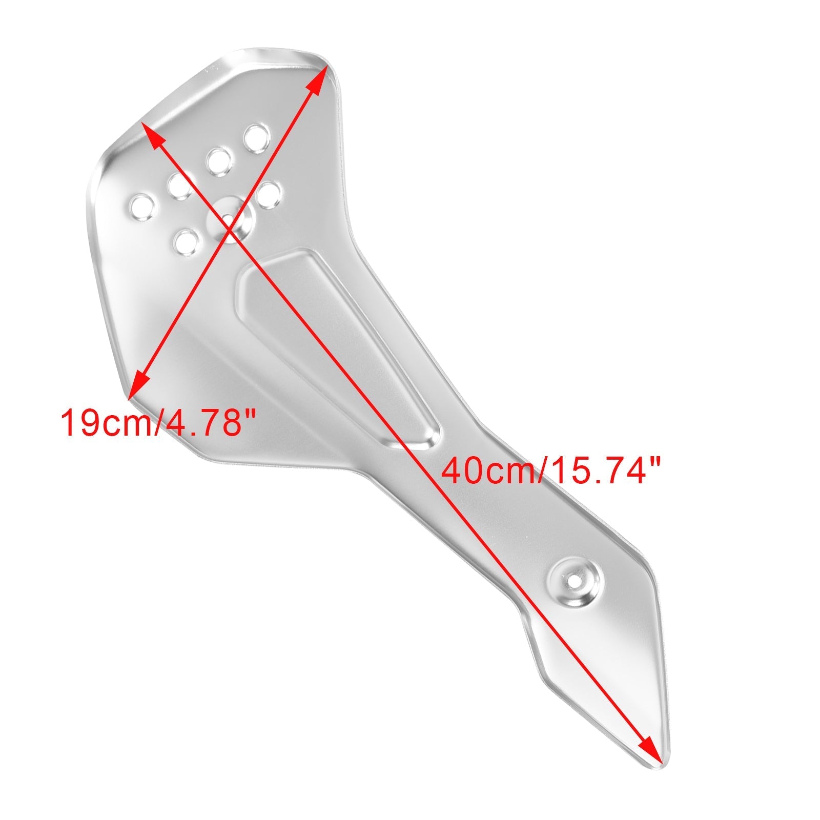 2021 Trident 660 Lower Engine Belly Protection Plates Side Fairing Generic