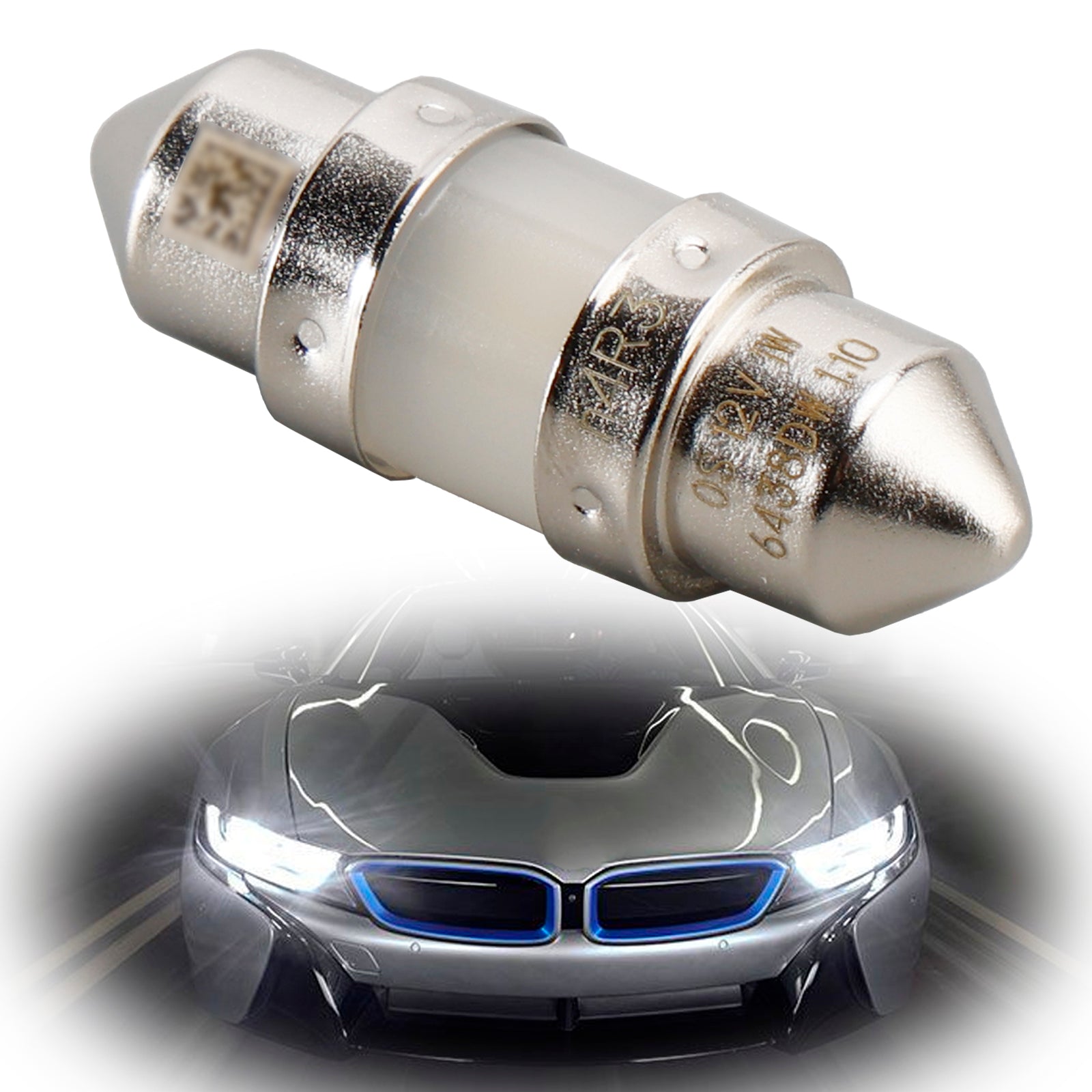 Car Light LEDriving SL C5W 6438DWP 31MM 12V 1W 6000K For OSRAM