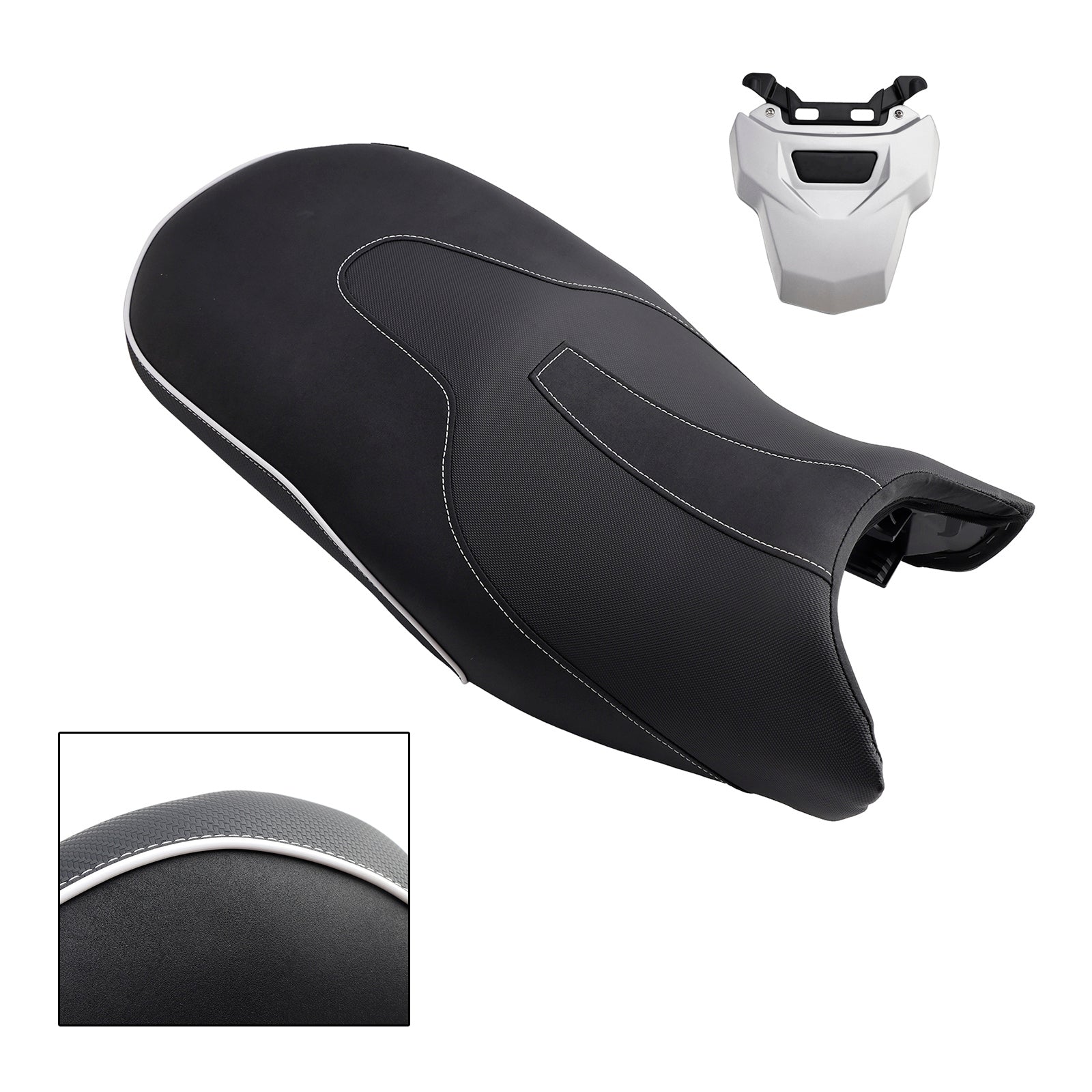 2014-2017 BMW R1200GS ADV Rider Passenger Seat Front Rear Cushion Black