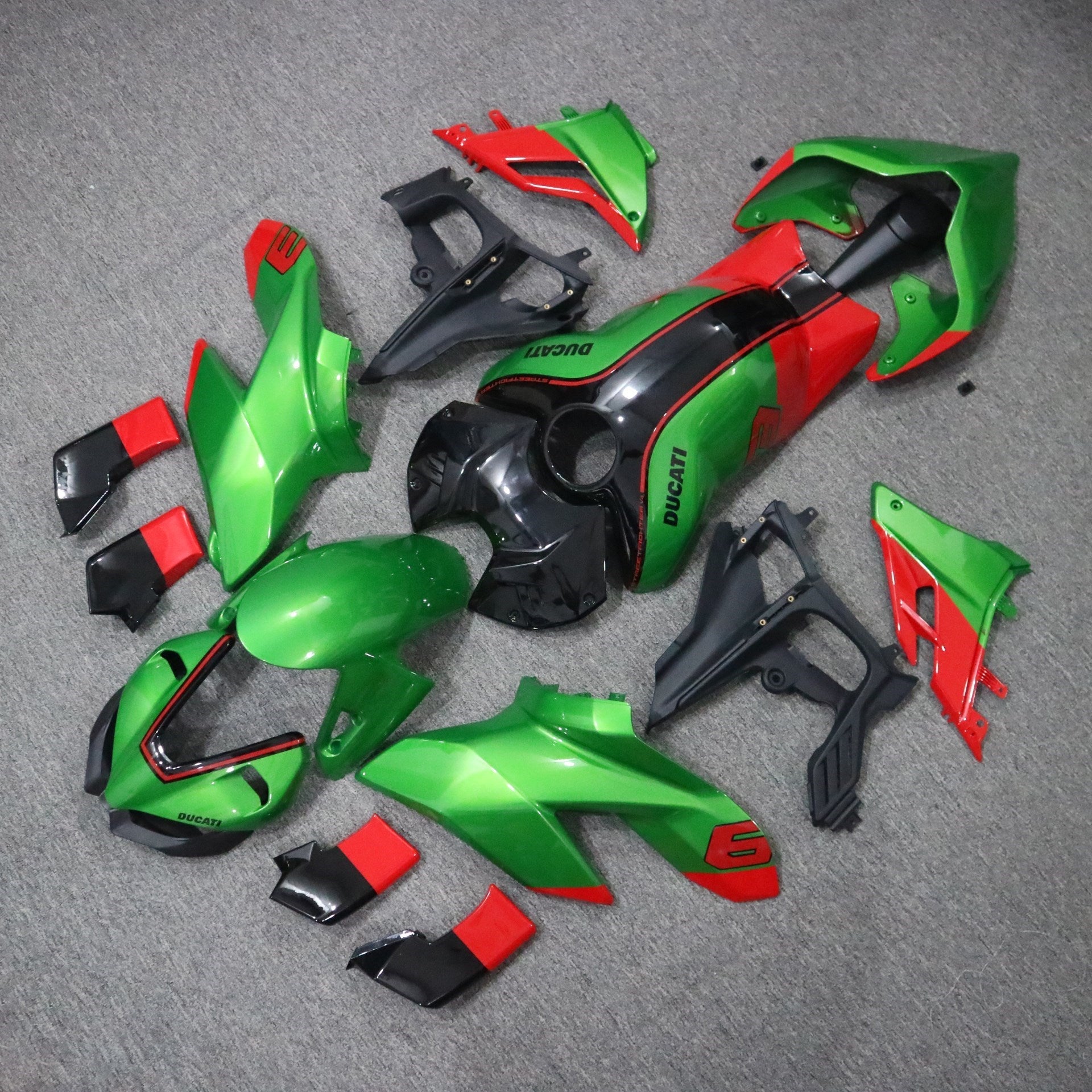 2020-2022 Ducati Street Fighter V4 Injection Fairing Kit Bodywork