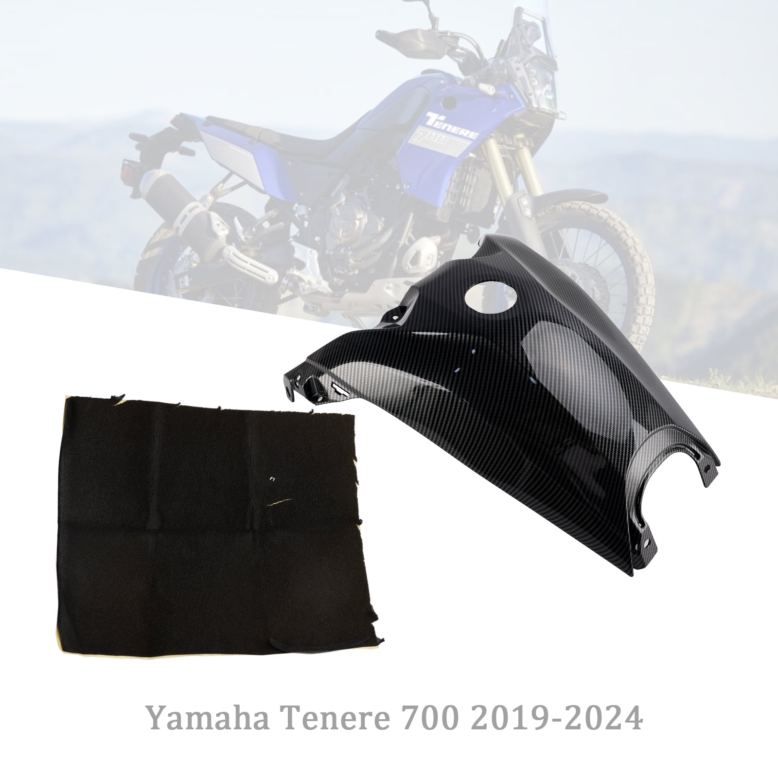 2019-2024 Yamaha Tenere 700 Gas Tank Cover Guard Fairing Protector