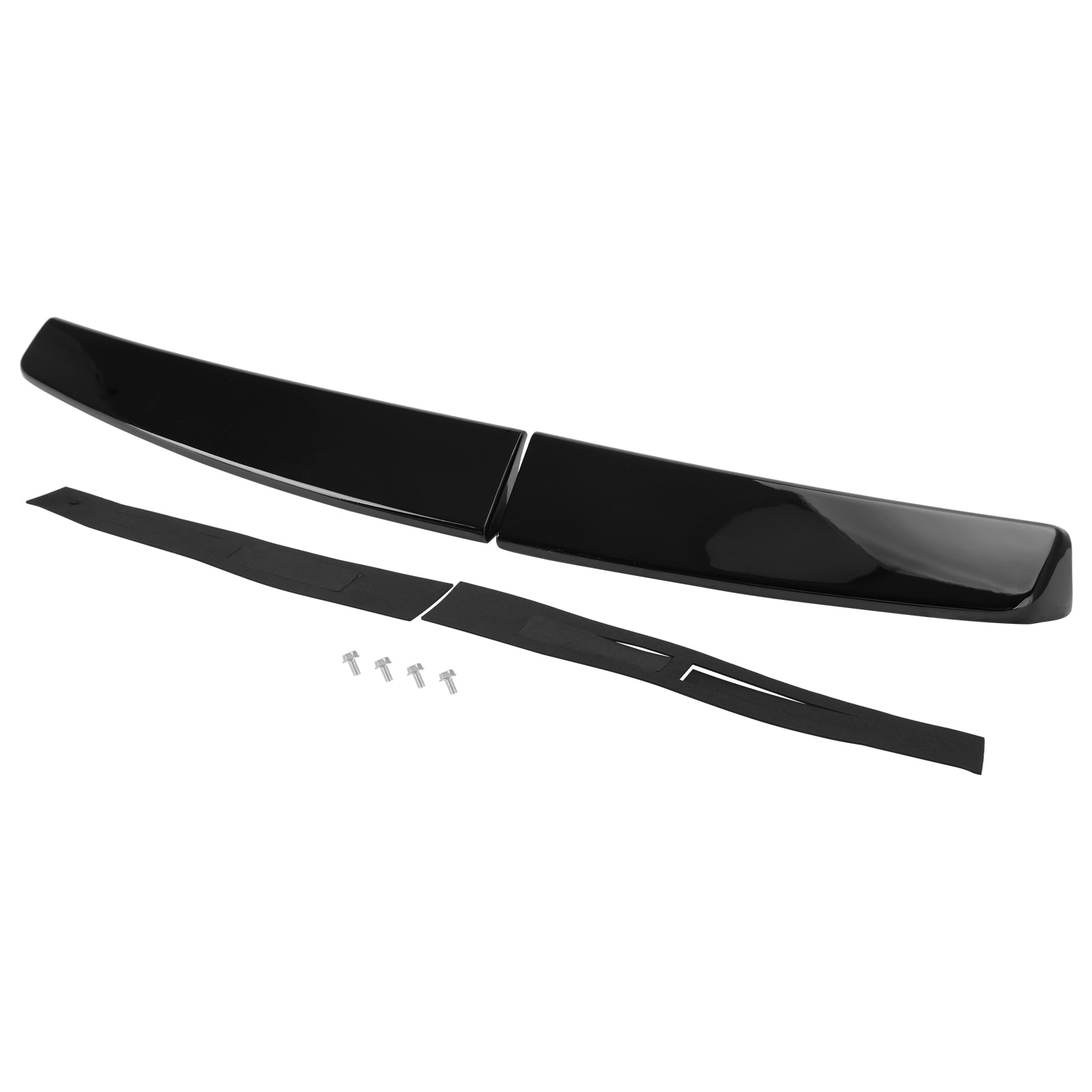 2005-2018 VW Caddy Maxi Gloss Black Rear Twin Barn Door Trunk Spoiler