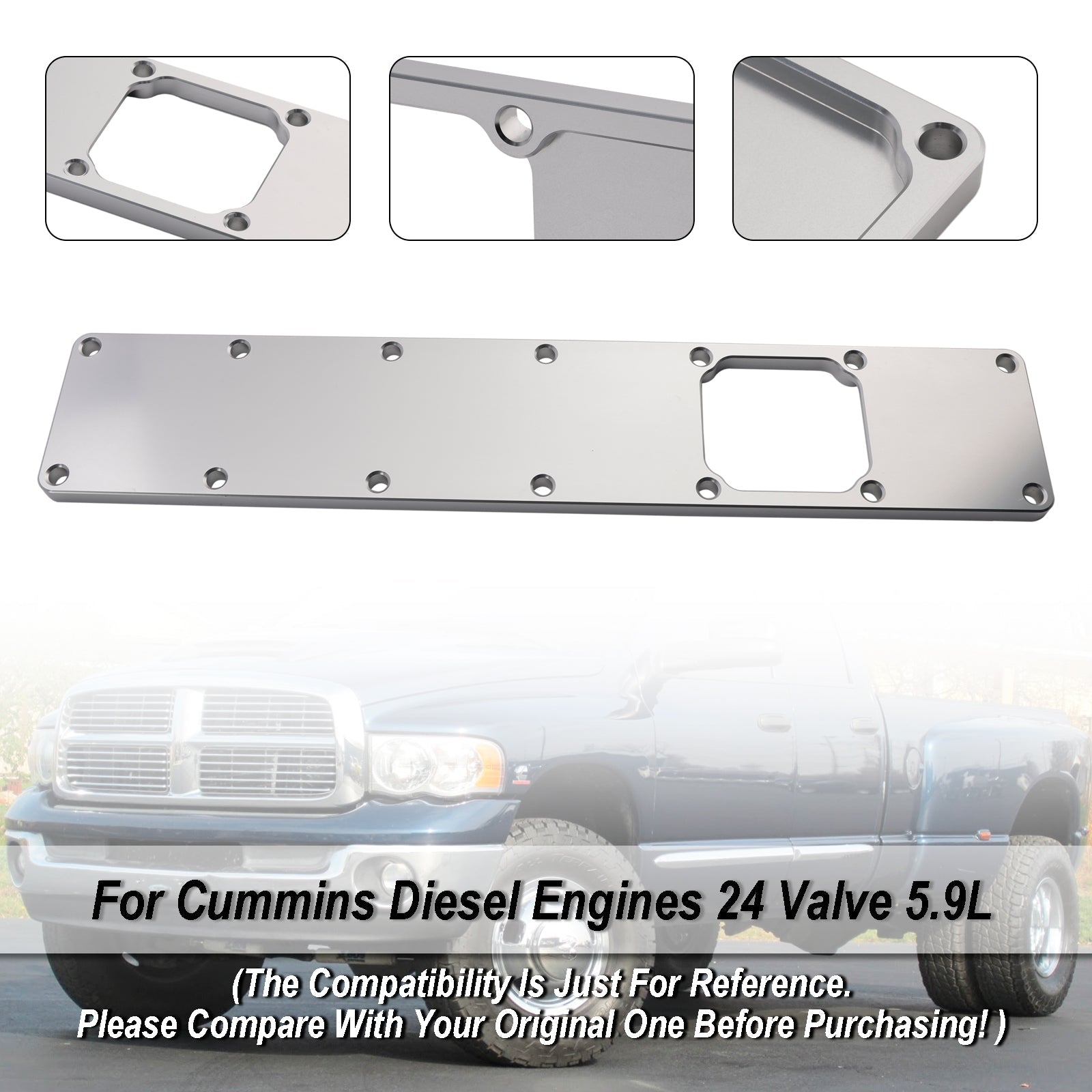 Cummins Diesel Engines 24 Valve 5.9L Intake Manifold Plenum Plate 24V 551714