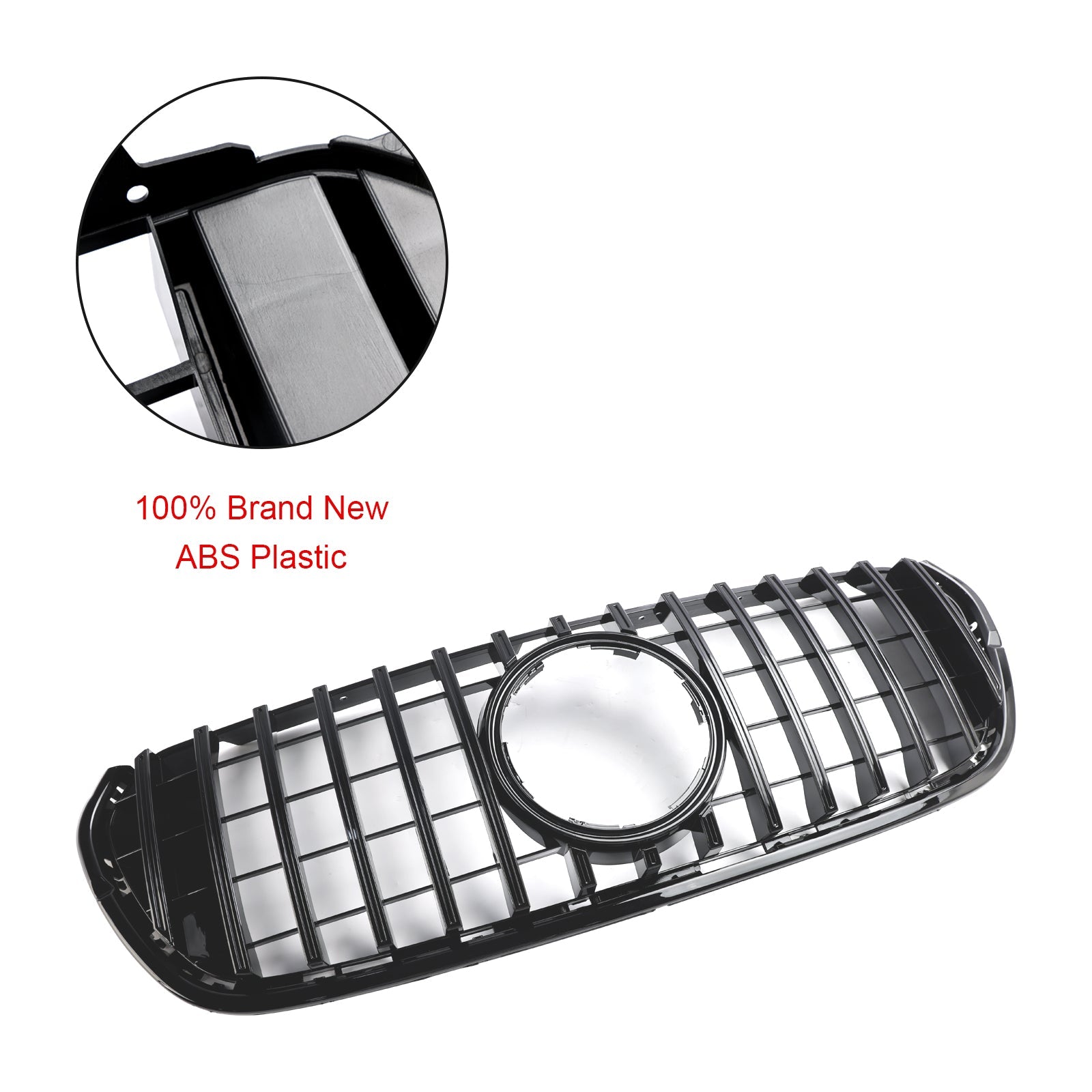 2017 2018 2019 Mercedes Benz X-Class X470 Black Front Bumper Grille Grill