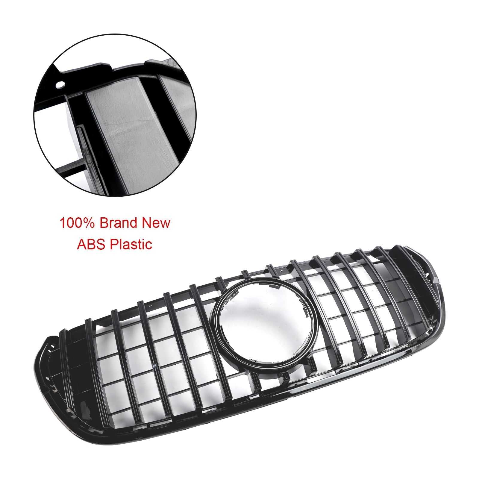 2017 2018 2019 Mercedes Benz X-Class X470 Black Front Bumper Grille Grill