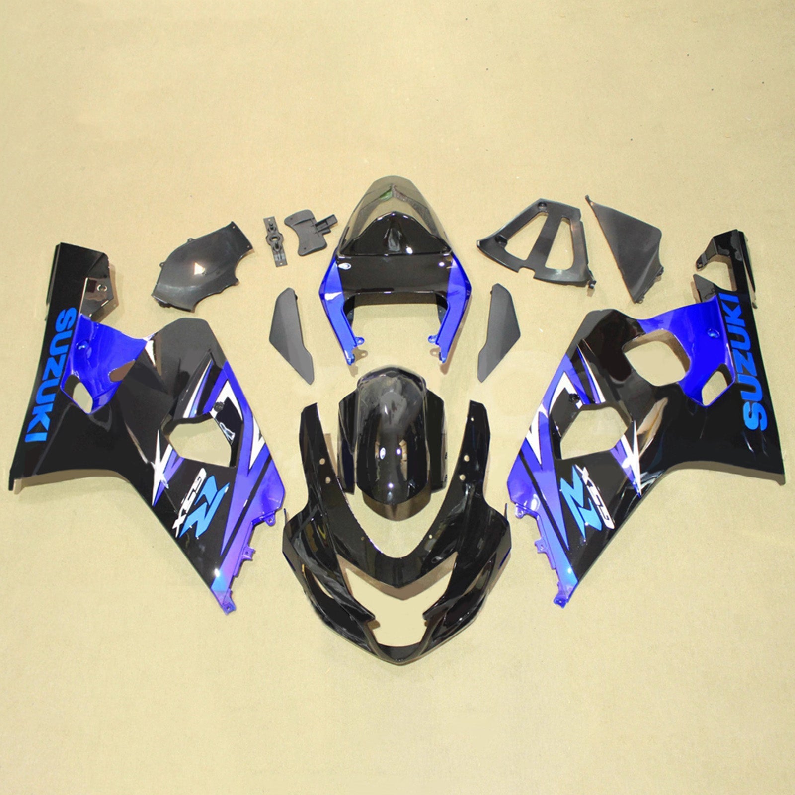 Injection Fairing Kit Bodywork Plastic ABS For Suzuki GSXR 600/750 2004-2005 K4
