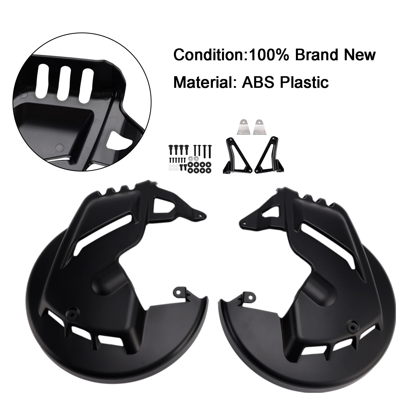 2001-2014 For Honda Goldwing GL1800 Front Brake Disc Rotor Covers