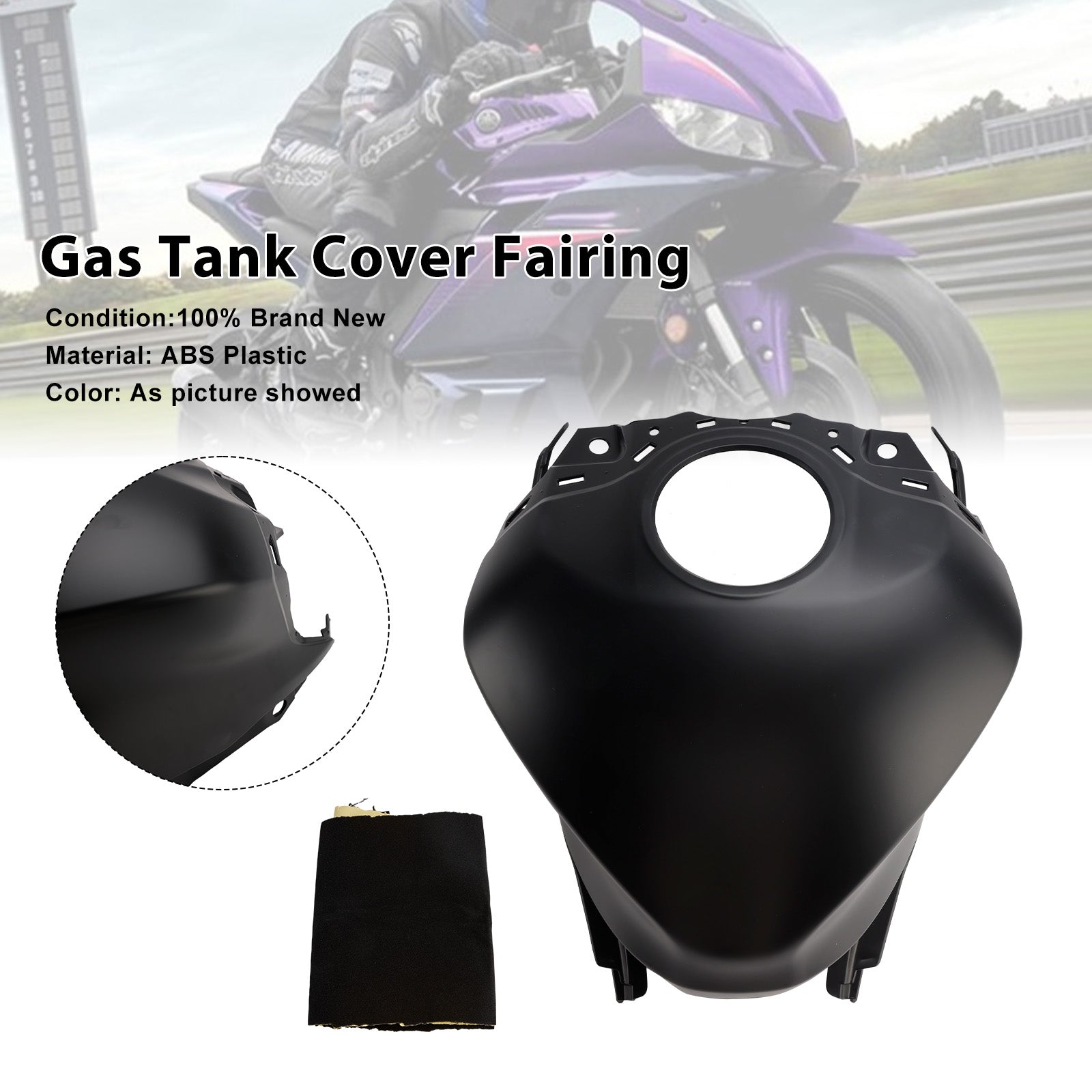 Gas Tank Cover Fairing Protector For Yamaha YZF-R3 R25 2025-2026