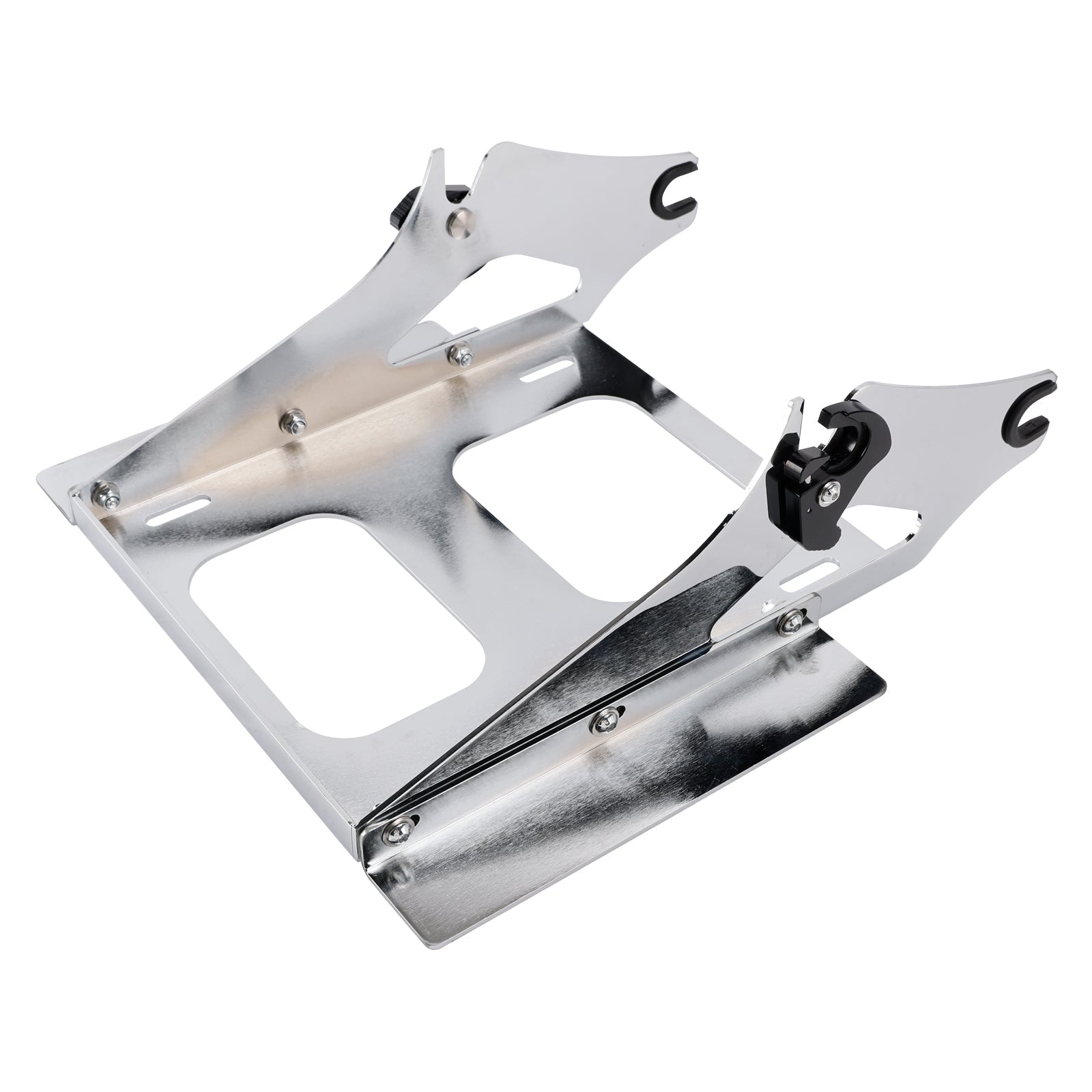 2009-2025 Street Electra Glide Road King Two Up Mounting Luggage Rack Chrome