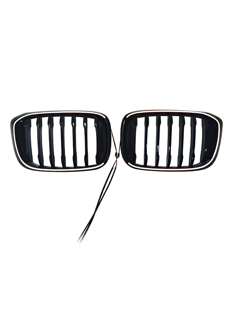2018-2021 For BMW X4 G02 Pre-Facelift Front Kidney Mesh Grille Grill Gloss Black 51138469960