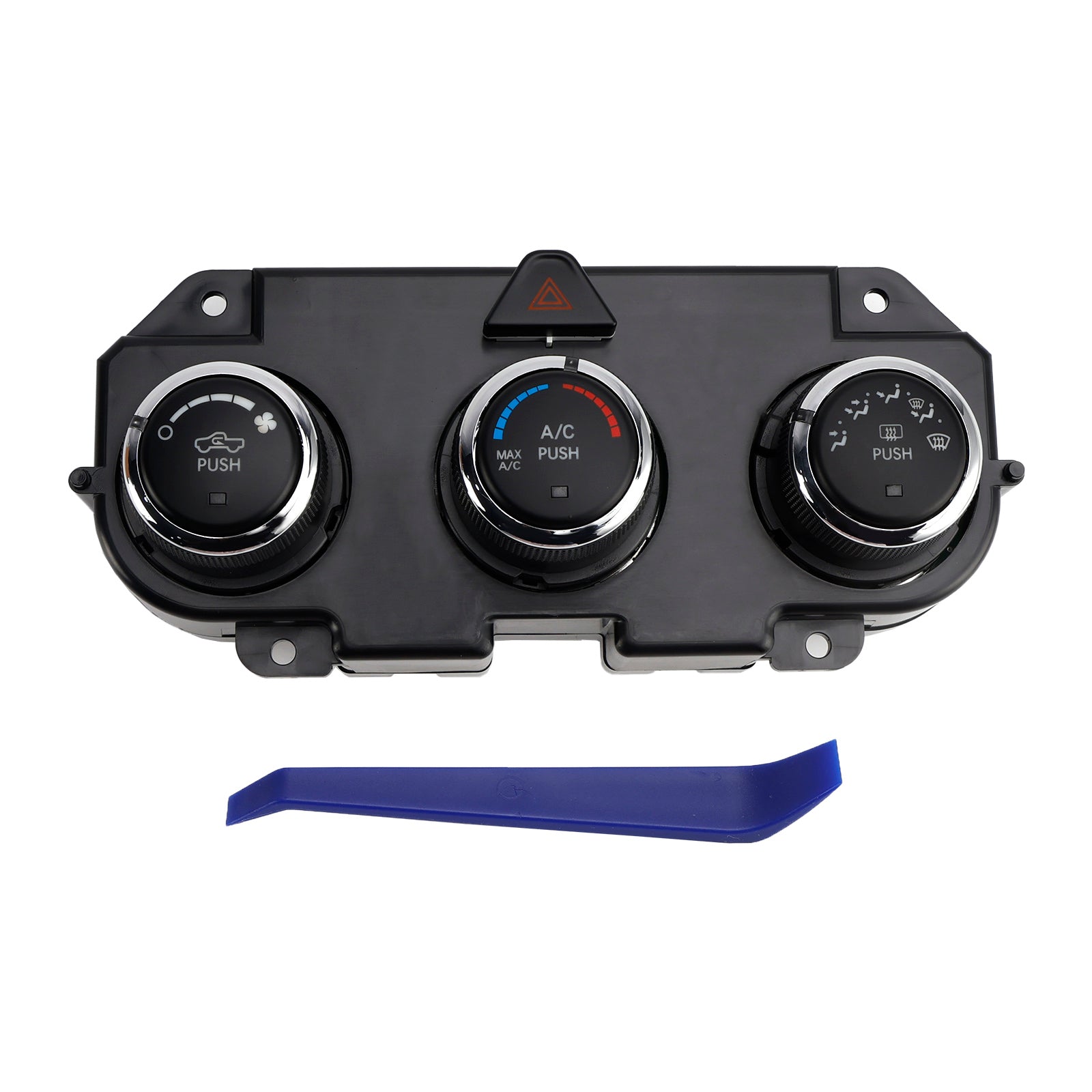 DODGE RAM 3500 PICKUP 2013 w/o dual zone control; w/rear defrost A/C Climate Control Module Panel 68268189AA