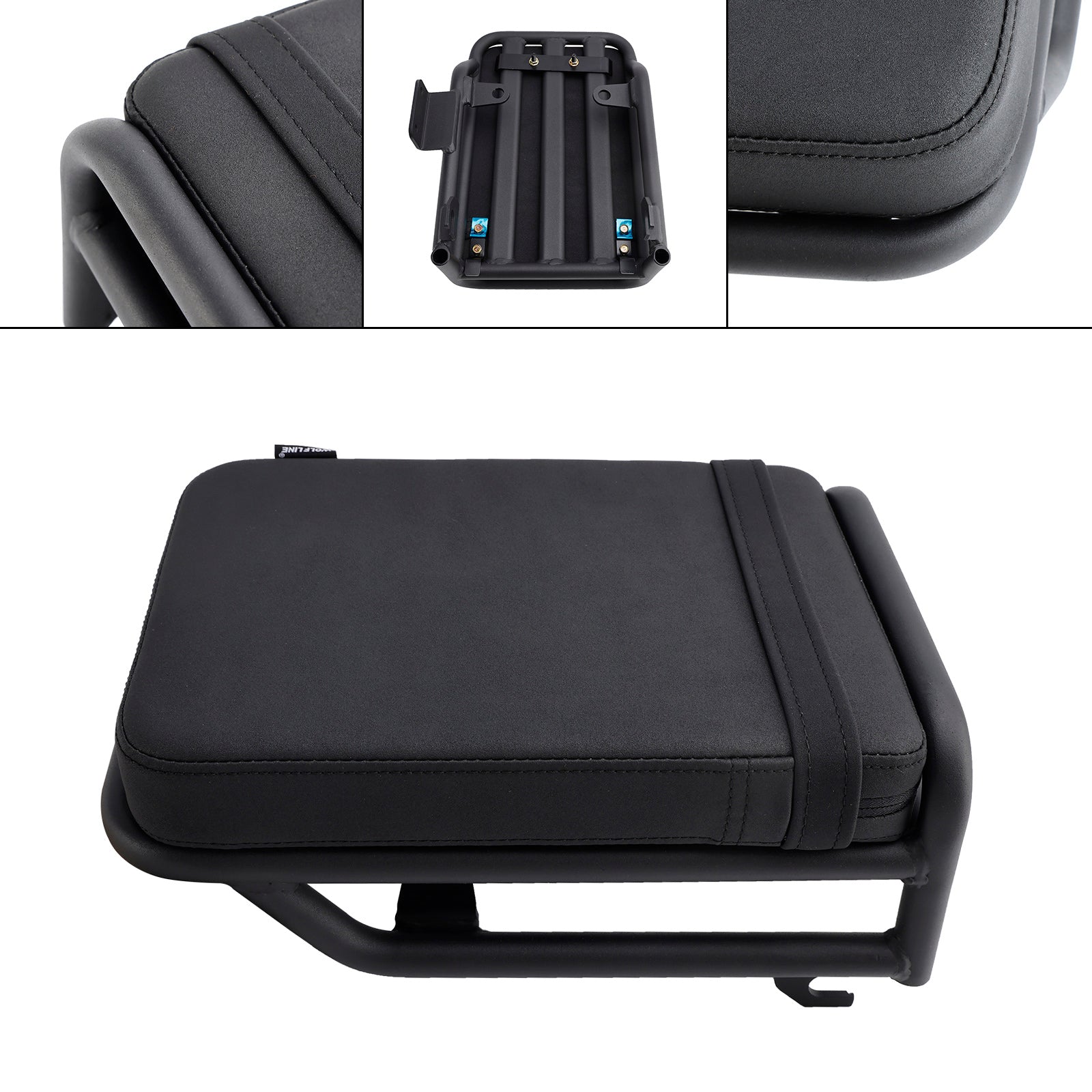 2020-2023 HONDA CT125 huntercub 125 Rear Seat Passenger Cushion Flat Pu Blackb