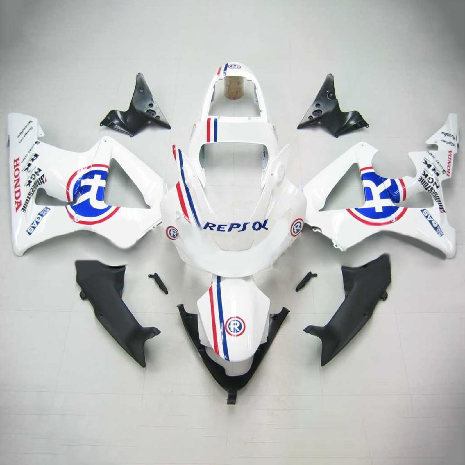 2000-2001 Honda CBR929RR Amotopart Injection Fairing Kit Bodywork Plastic ABS #112