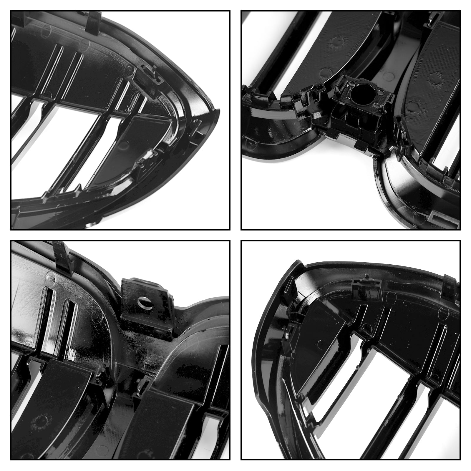2019-2022 BMW 3 Series G20 G28 Black Dual Slat Kidney Grille Grill 51138072085