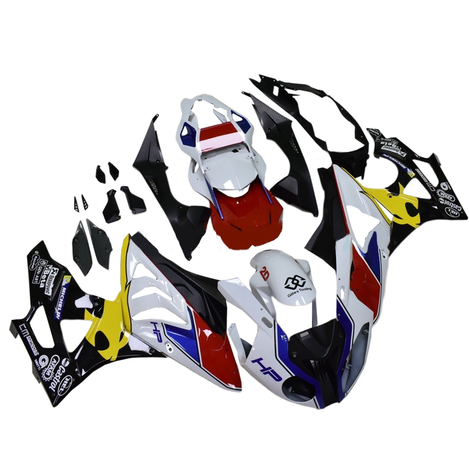 2009-2014 BMW S1000RR Fairing Kit Bodywork Plastic ABS