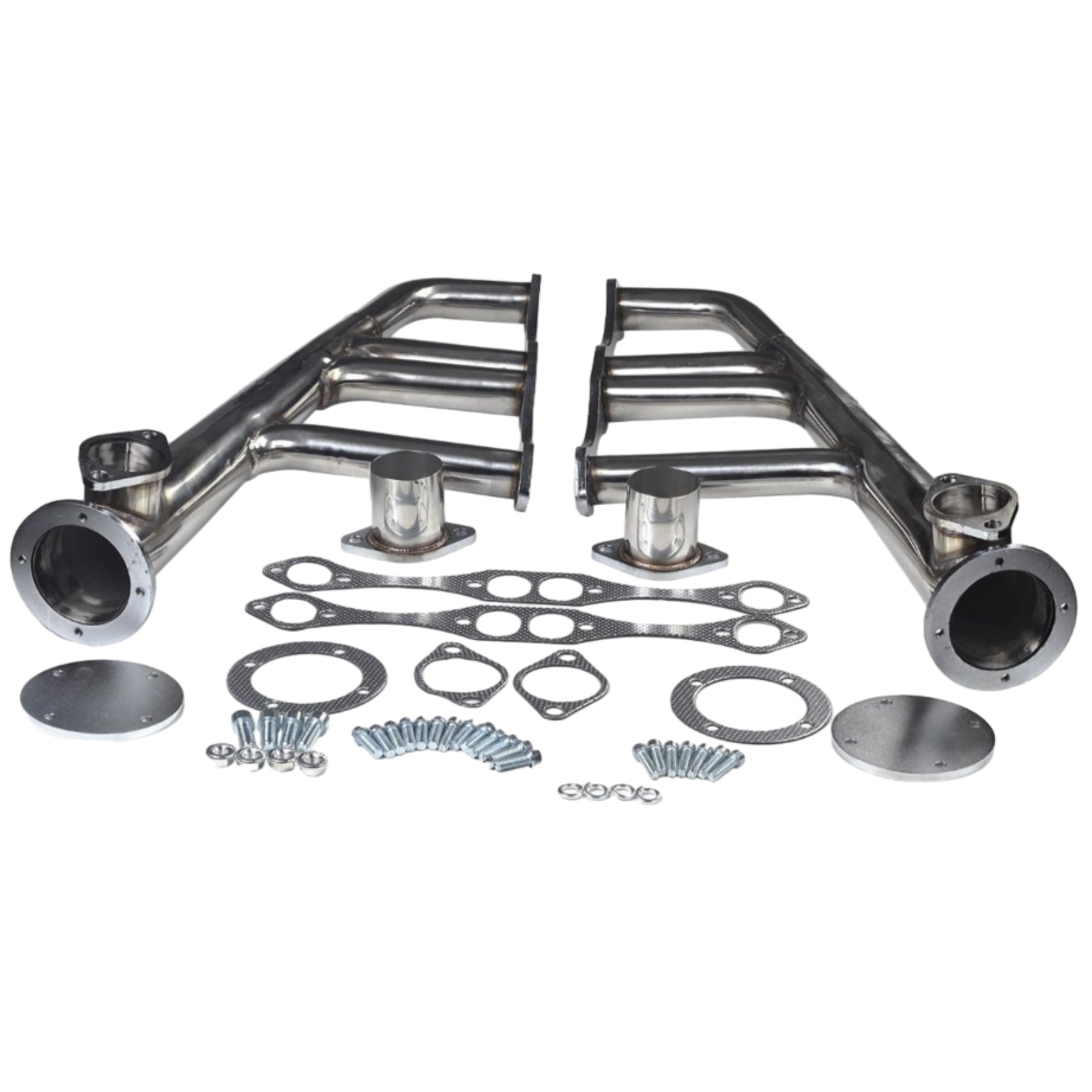 Exhaust Manifold Header 265-400 Fit Chevy Lake Style SBC V8 Small Block