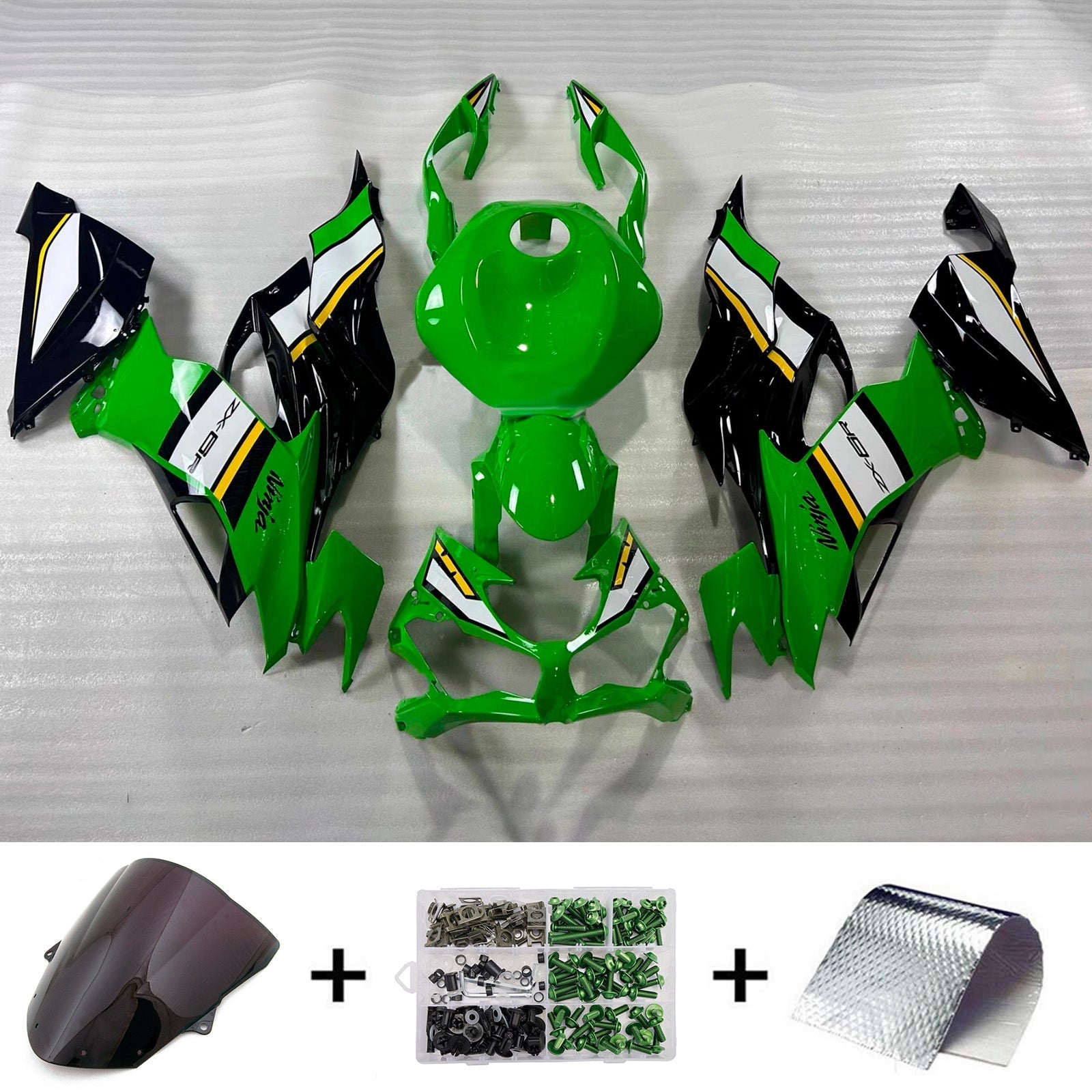 Injection Fairing Kit Bodywork Plastic ABS fit For Kawasaki ZX-6R 2024-2025