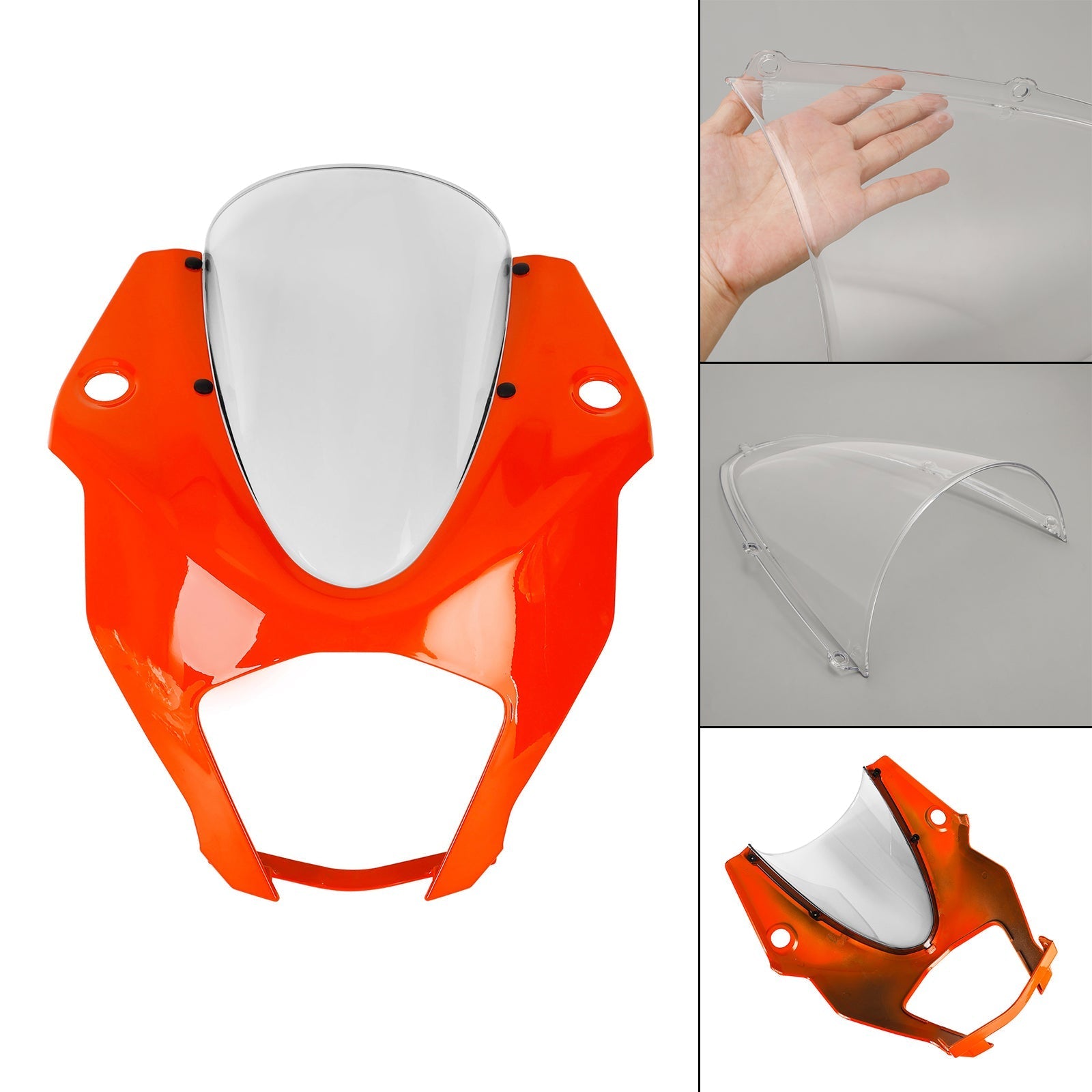 2022-2023 RC390 Windshield WindScreen Headlight Fairing Cover Generic