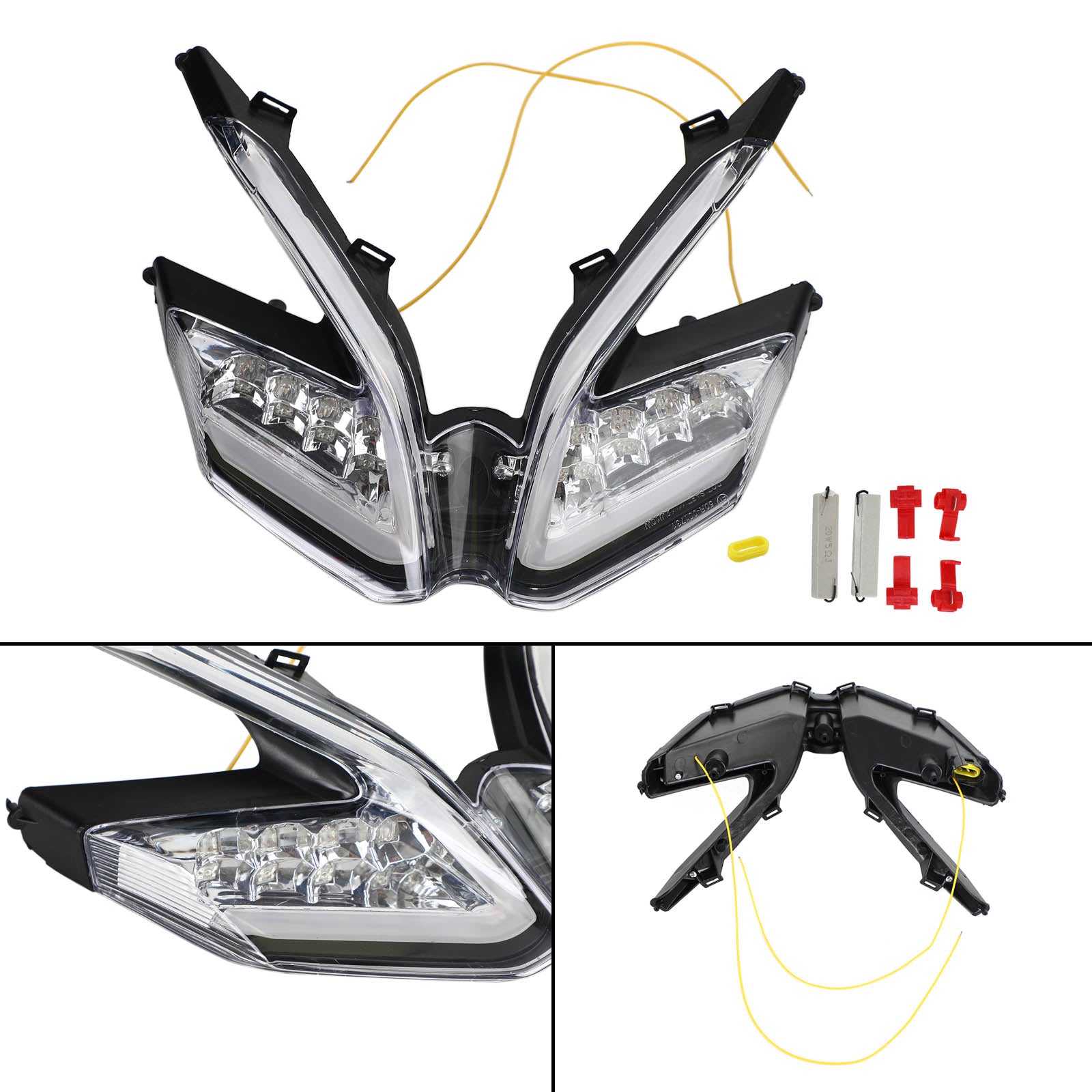 LED Integrated Tail Light Turn Signals For Ducati 959 899 1299 1199 Panigale Black