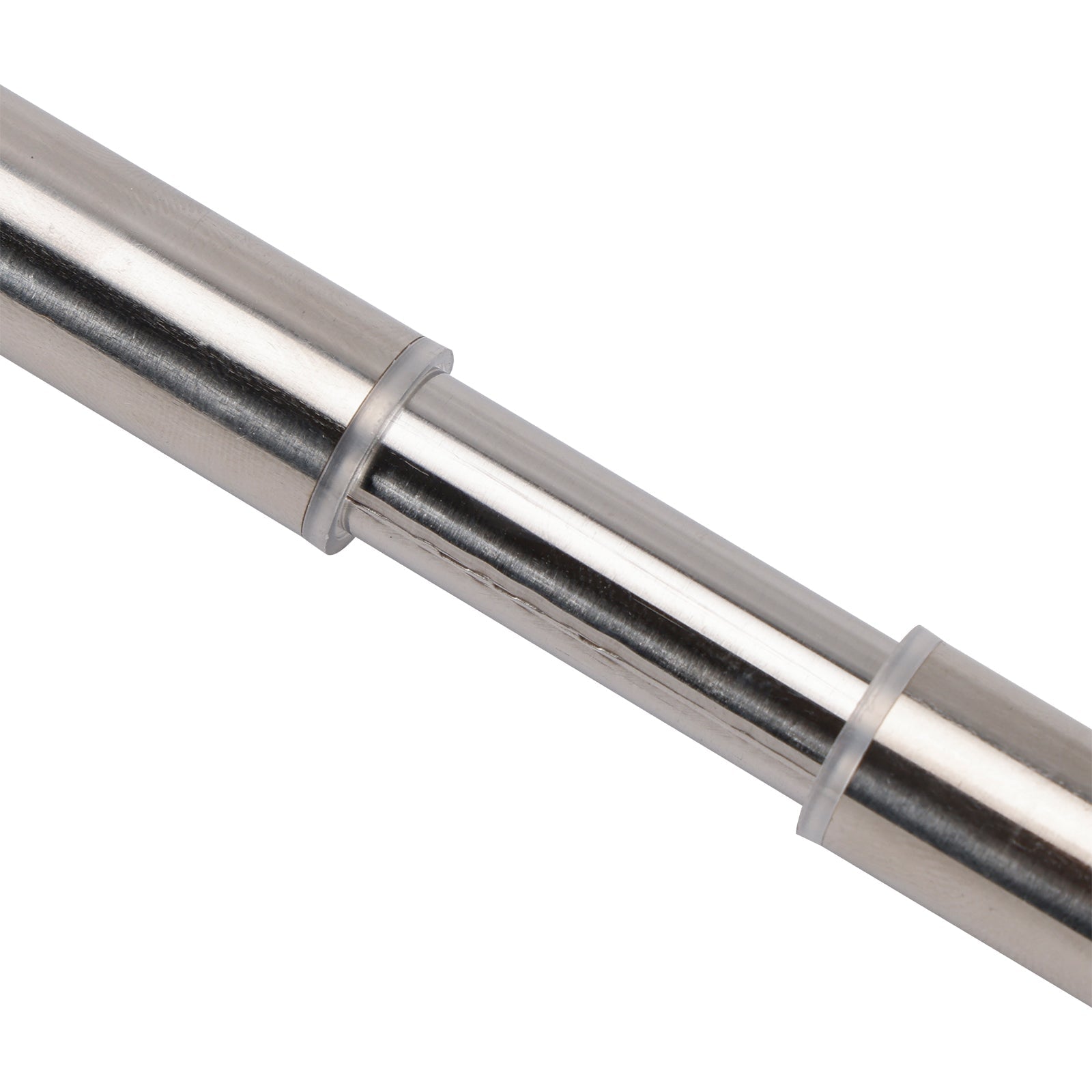 2x RV Shower Corner Storage Bar Adjustable Stainless Steel Rod 11.8-23.6 inches