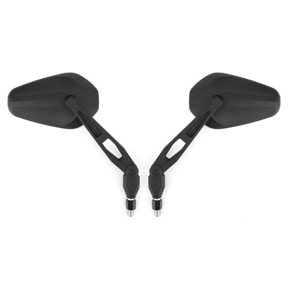 Pair M10 Rear View Mirror UNIVERSAL Nylon Mirrors ForMotorcycle Custom Cruiser Generic