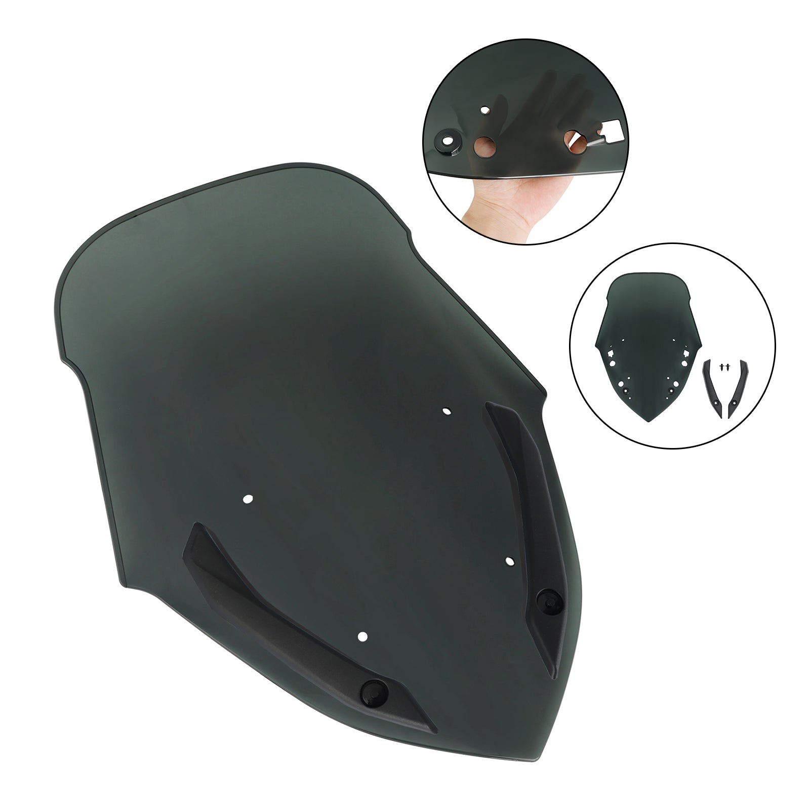 2021-2023 YAMAHA NMAX 155 ABS Motorcycle Windshield WindScreen