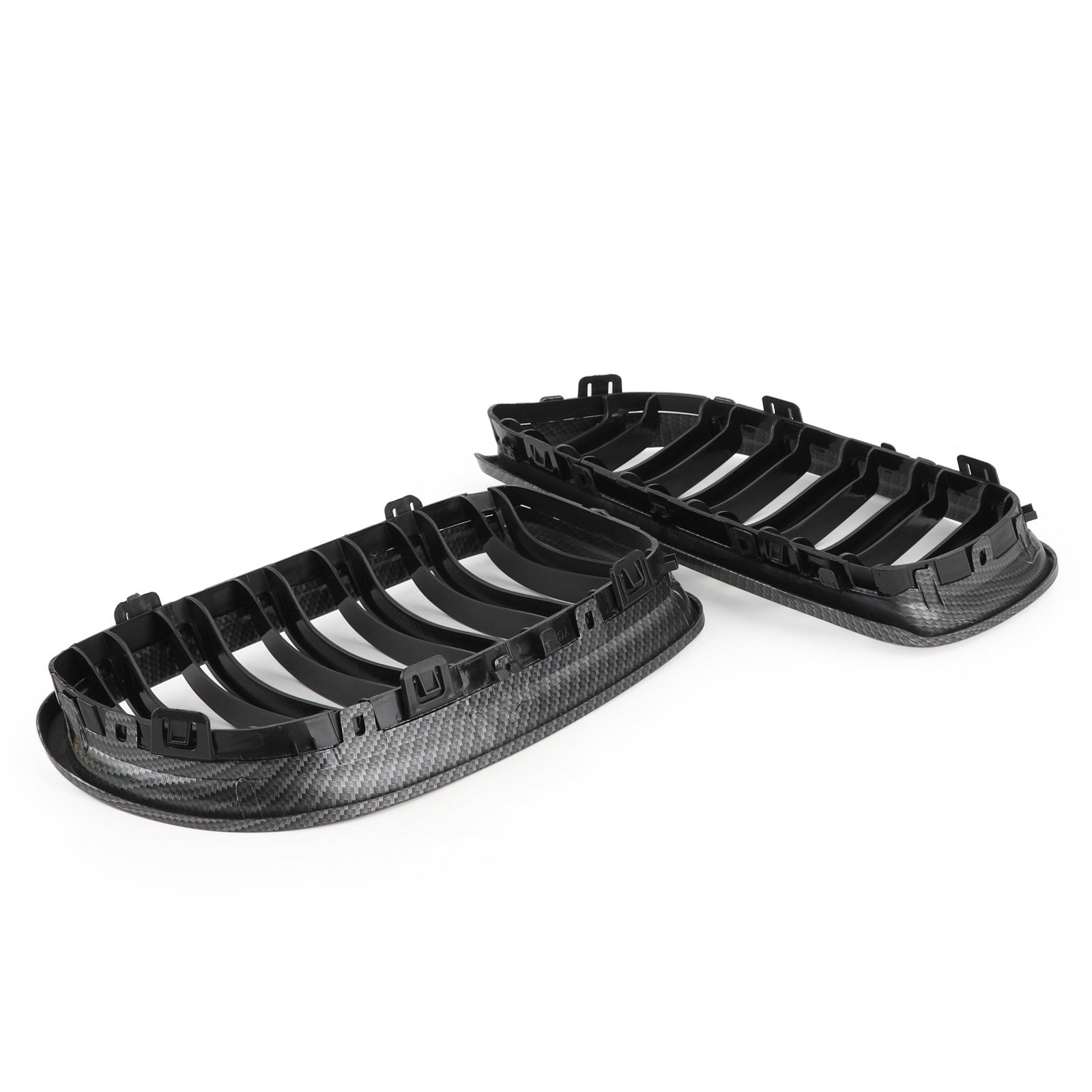 2008-2012 BMW E90/E91 LCI 3 Series Front Kidney Grill Grilles Carbon Fiber 02HGL1106ABK Generic