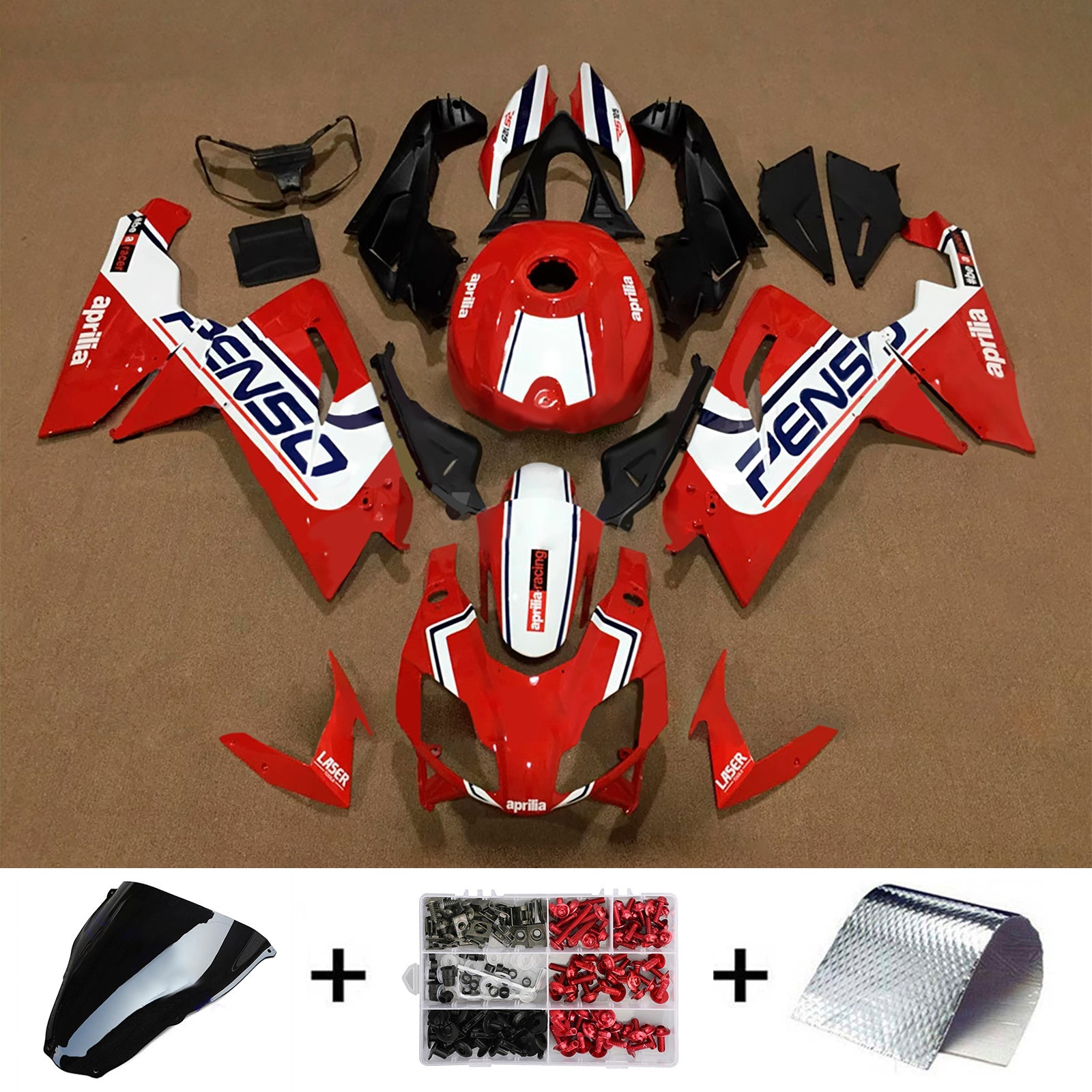 2006-2011 Aprilia RS125 Injection Fairing Kit Bodywork Plastic ABS