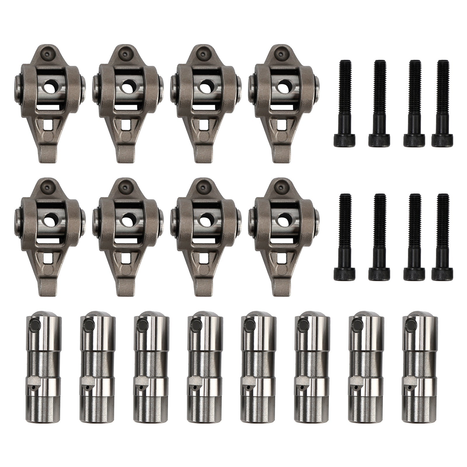 Rocker Arms with Bolts & Valve Lifter Kit 10214664 MR-1341 JB-2079 for GMC