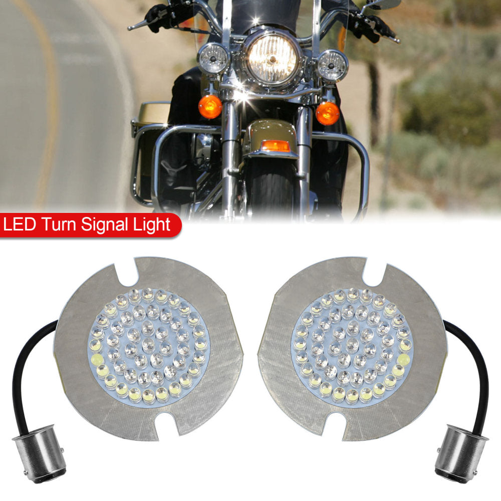 Dyna Touring Electra Glide Road King 1157 LED Rear Turn Signal Light Bulb Fit for