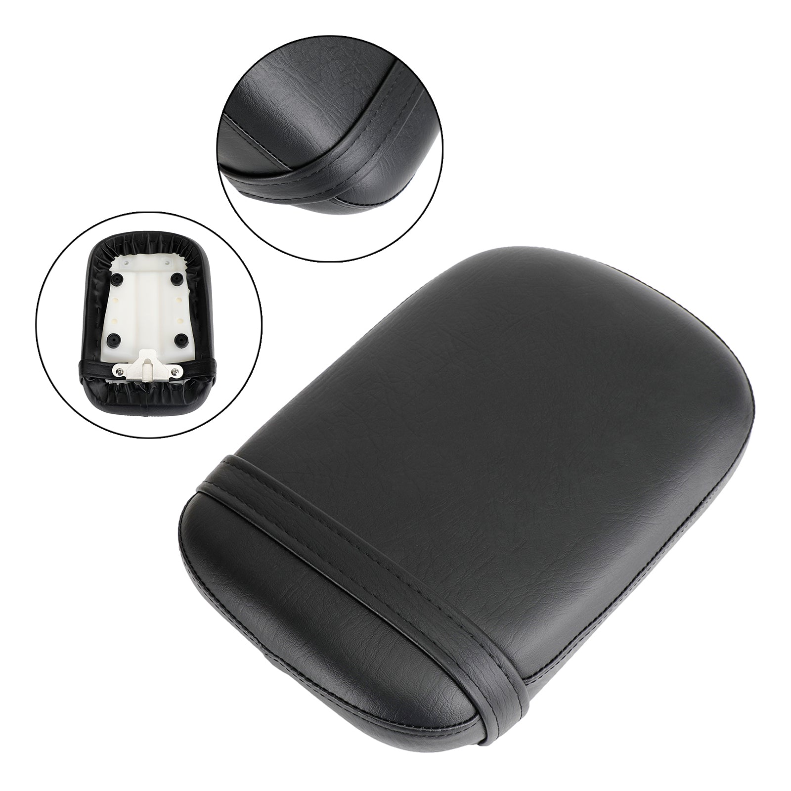 2004-2013 Honda Shadow Aero Vt750C Rear Passenger Seat Cushion Pu Pillion Flat