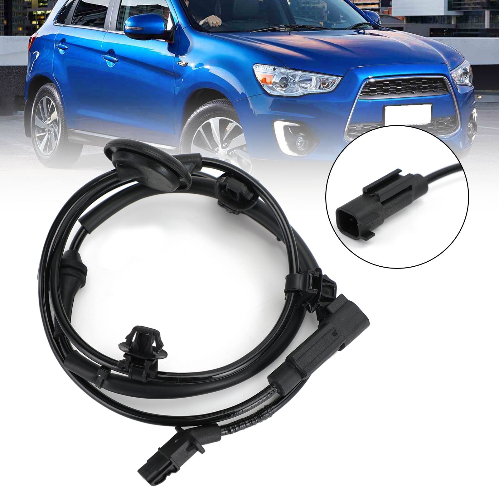 Rear Left ABS Wheel Speed Sensor 4670A573 BAS-5519 For MITSUBISHI OUTLANDER III (GG_W, GF_W, ZJ) 2.0 4WD (GF2W) 2012-
