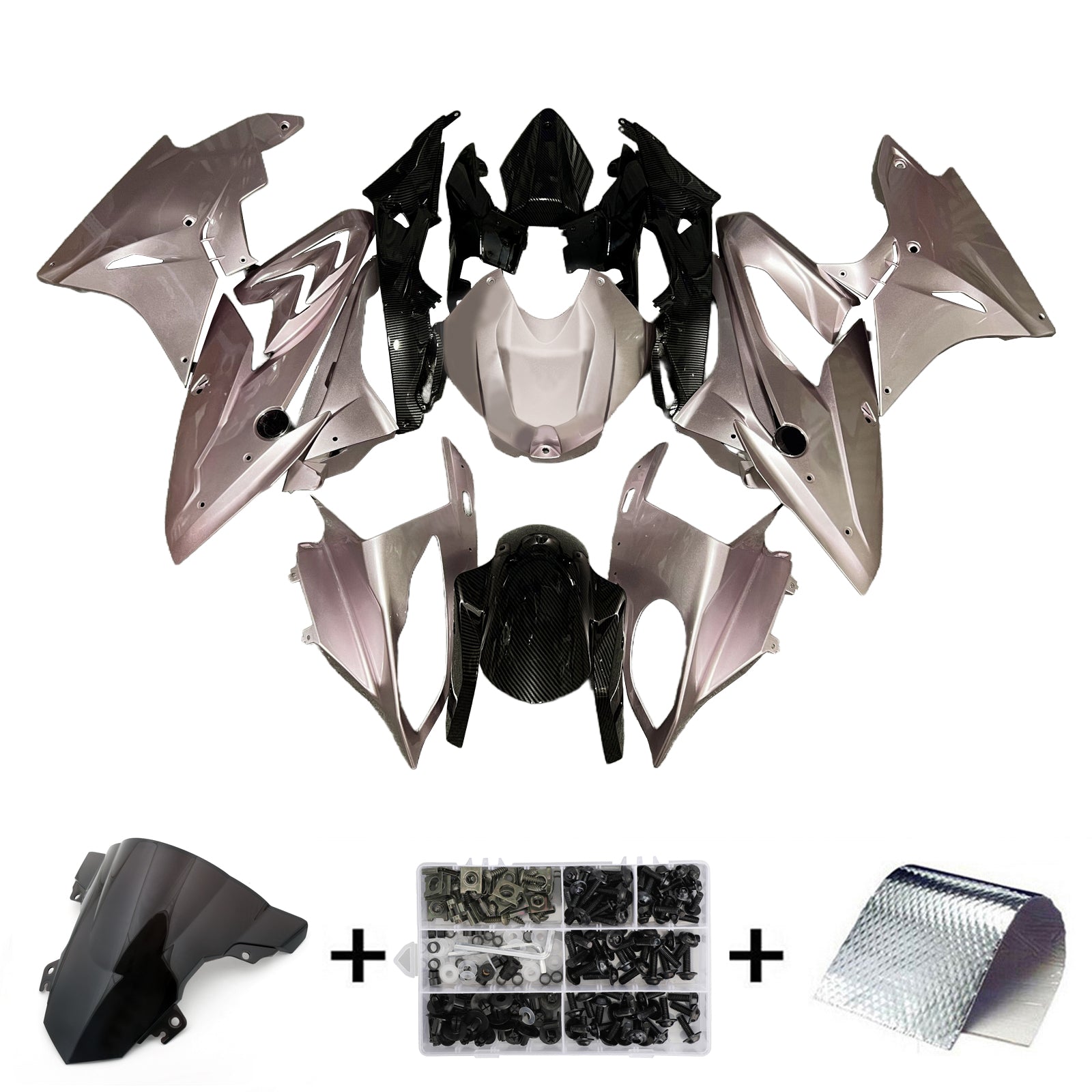 Injection Fairing Kit Bodywork Plastic ABS fit For BMW S1000RR 2017-2018