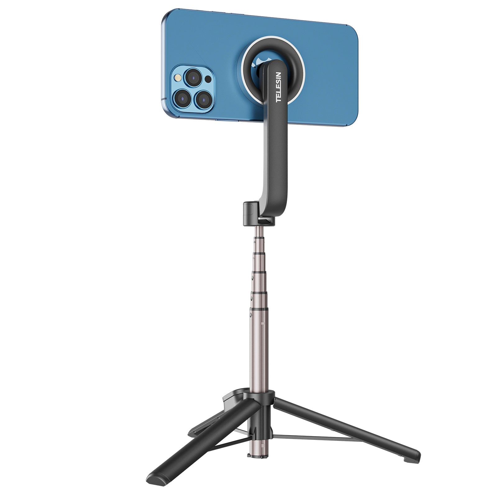 Magnetic Mobile Phone Mini Selfie Stick Magesafe Bluetooth Aluminum Alloy Tripod
