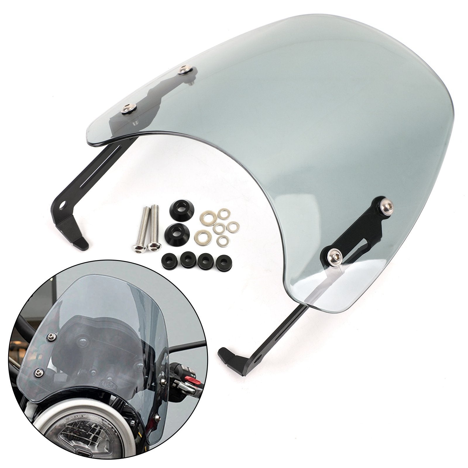 2019-2021 Triumph SCRAMBLER 1200 Motorcycle Windshield Generic