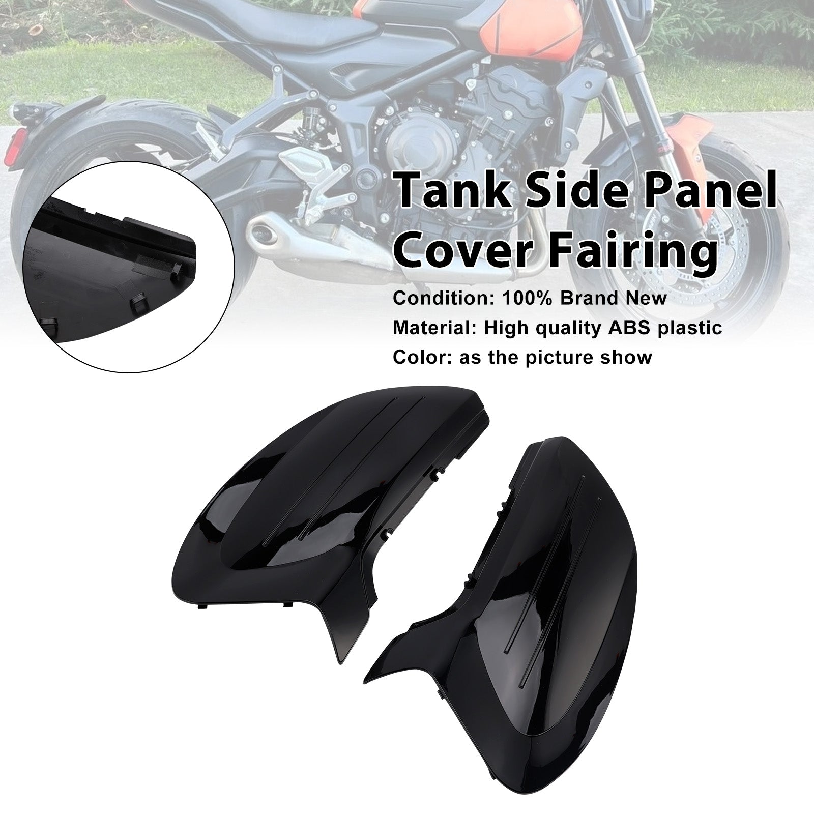 2022-2025 For Trident 660 Tank Side Cover Panel Fairing