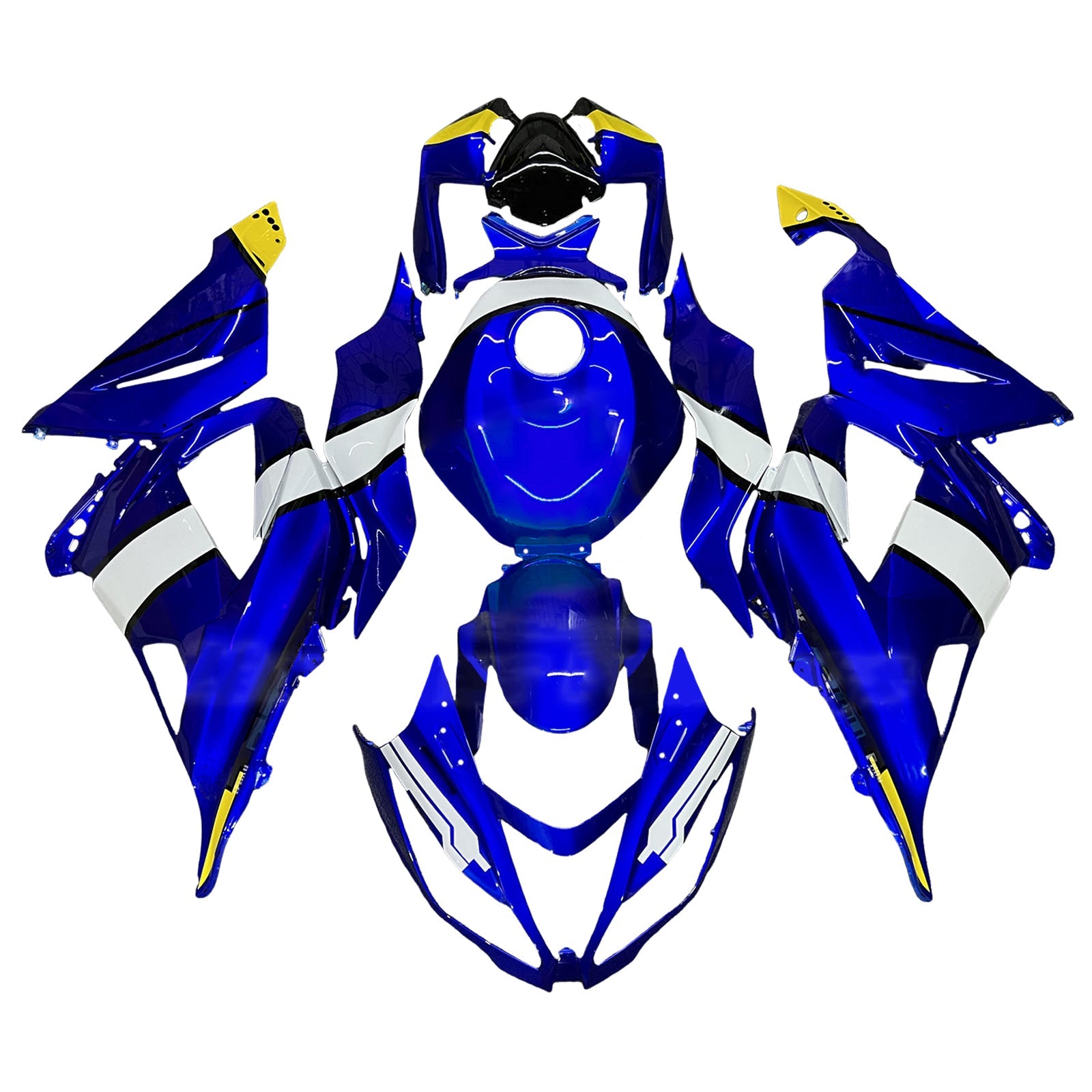 Injection Fairing Kit Bodywork Plastic ABS fit For Kawasaki ZX6R 636 2013-2018