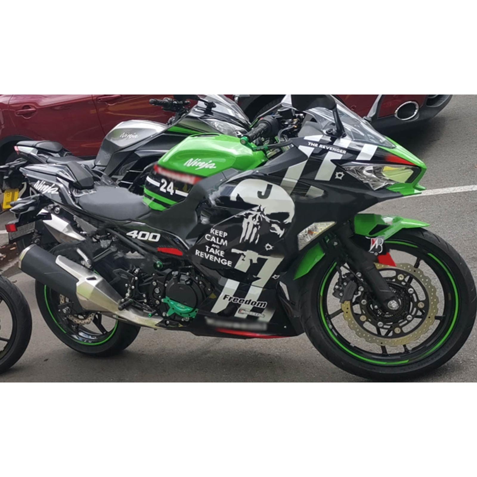 2018-2024 Kawasaki EX400/Ninja400 Fairing Kit