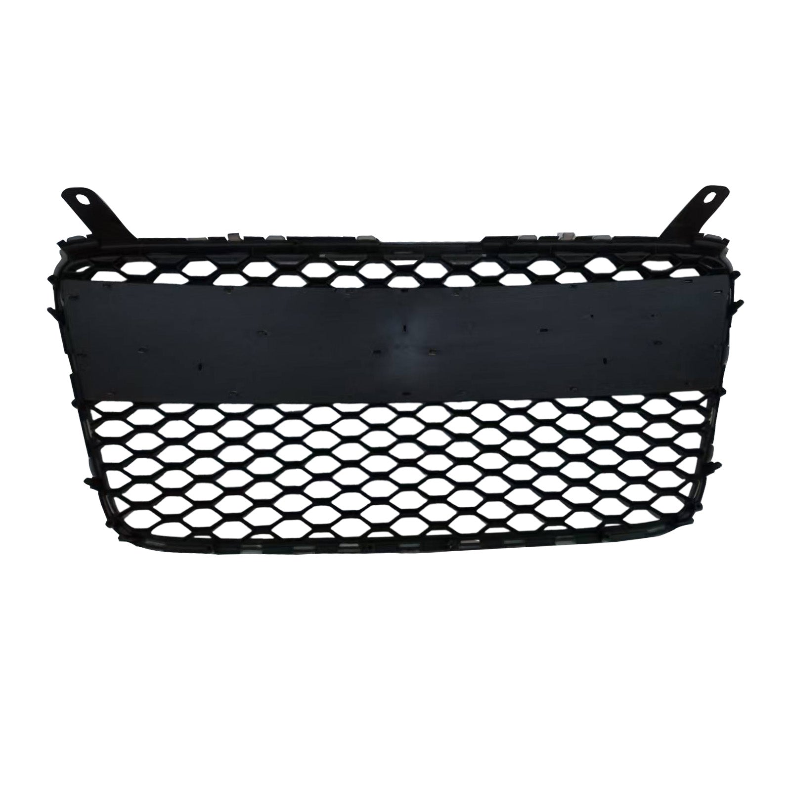 2007 For Audi R8 Front Henycomb Bumper Grille Grill Gloss Black