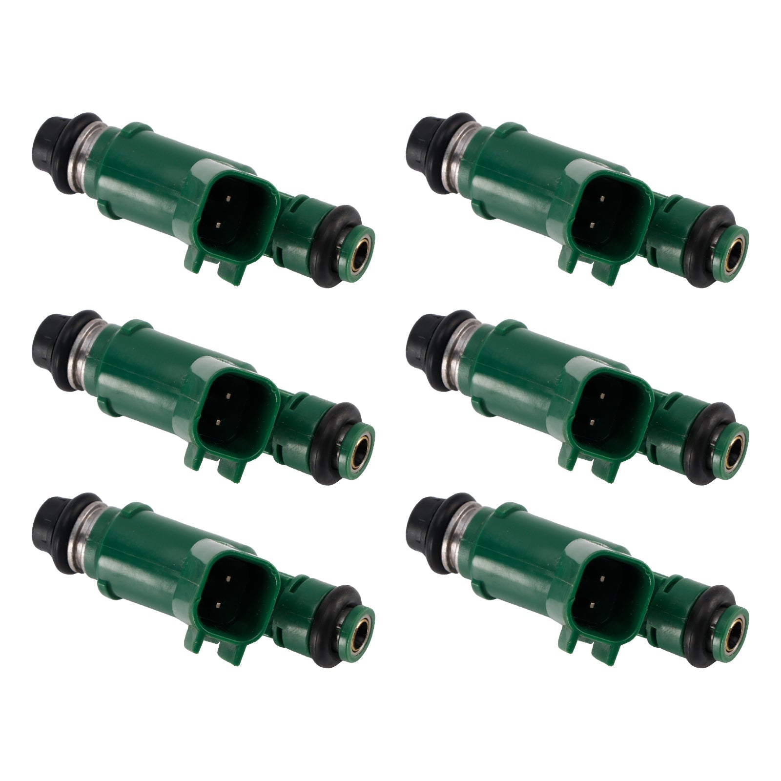 2002-2008 Jaguar X-Type 3.0L V6 2.5L 6PCS Fuel Injector 1X43-AB 1955004011