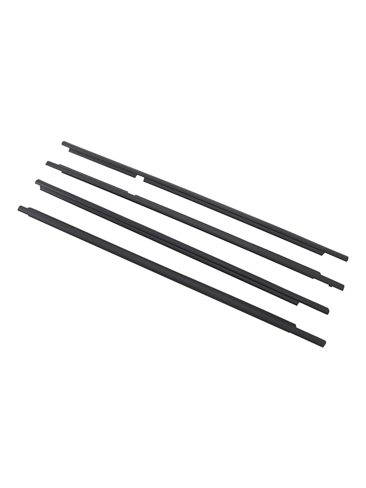 2008-2015 Toyota Land Cruiser LC 200 4PCS Door Glass Belt Outer Molding Weatherstrip 75710-60070