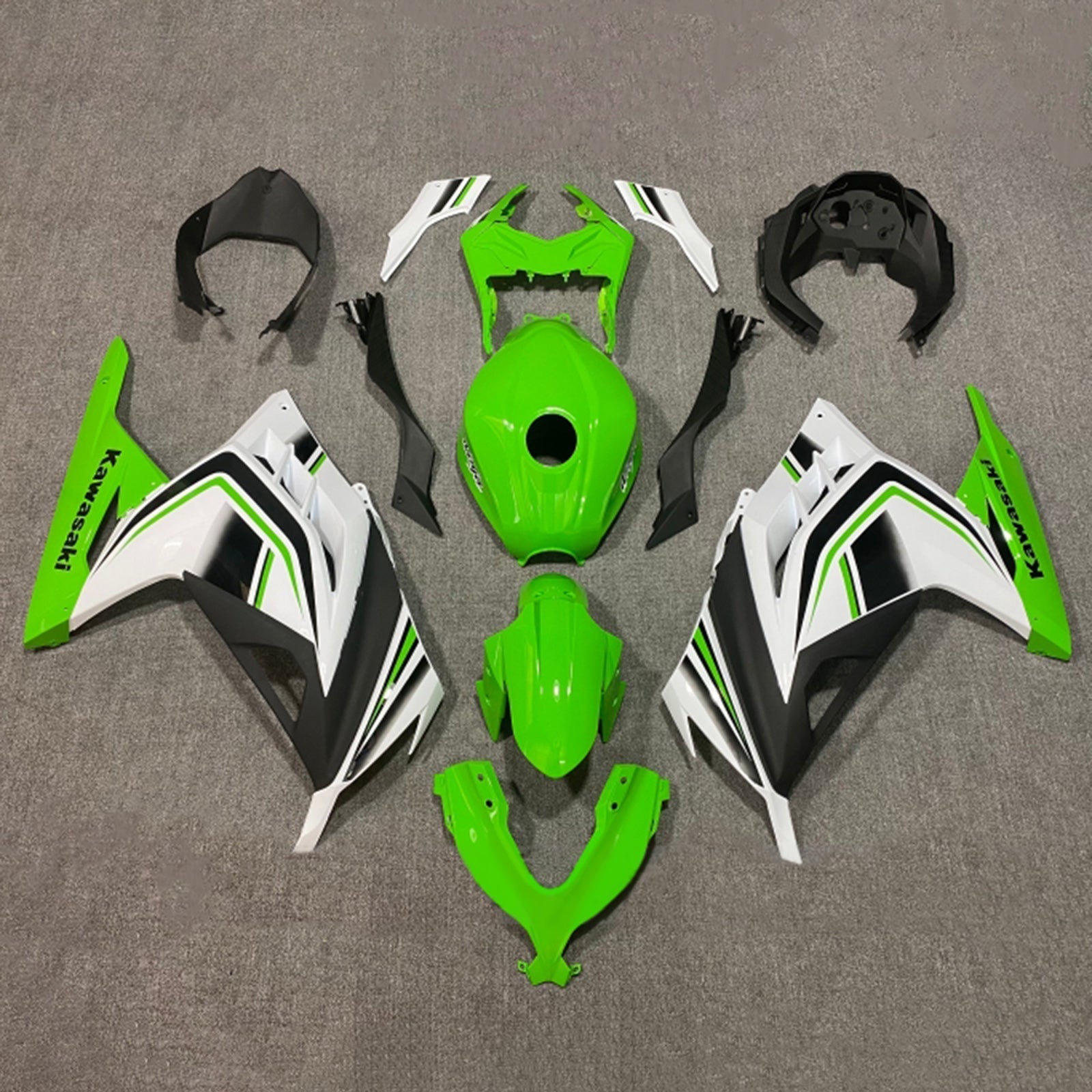 2013-2024 Kawasaki EX300/Ninja300 Injection Fairing Kit Bodywork Plastic ABS