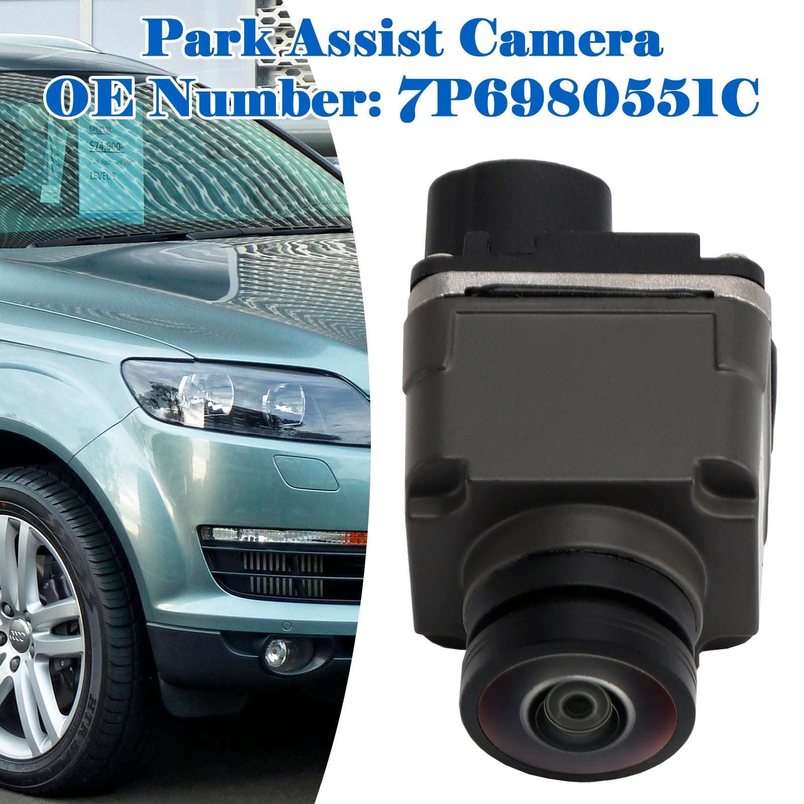 01.2012-09.2018 AUDI A6 C7 Allroad 4GH, 4GJ 190 - 333 PS Park Assist Camera 7P6980551C 7P6980551A