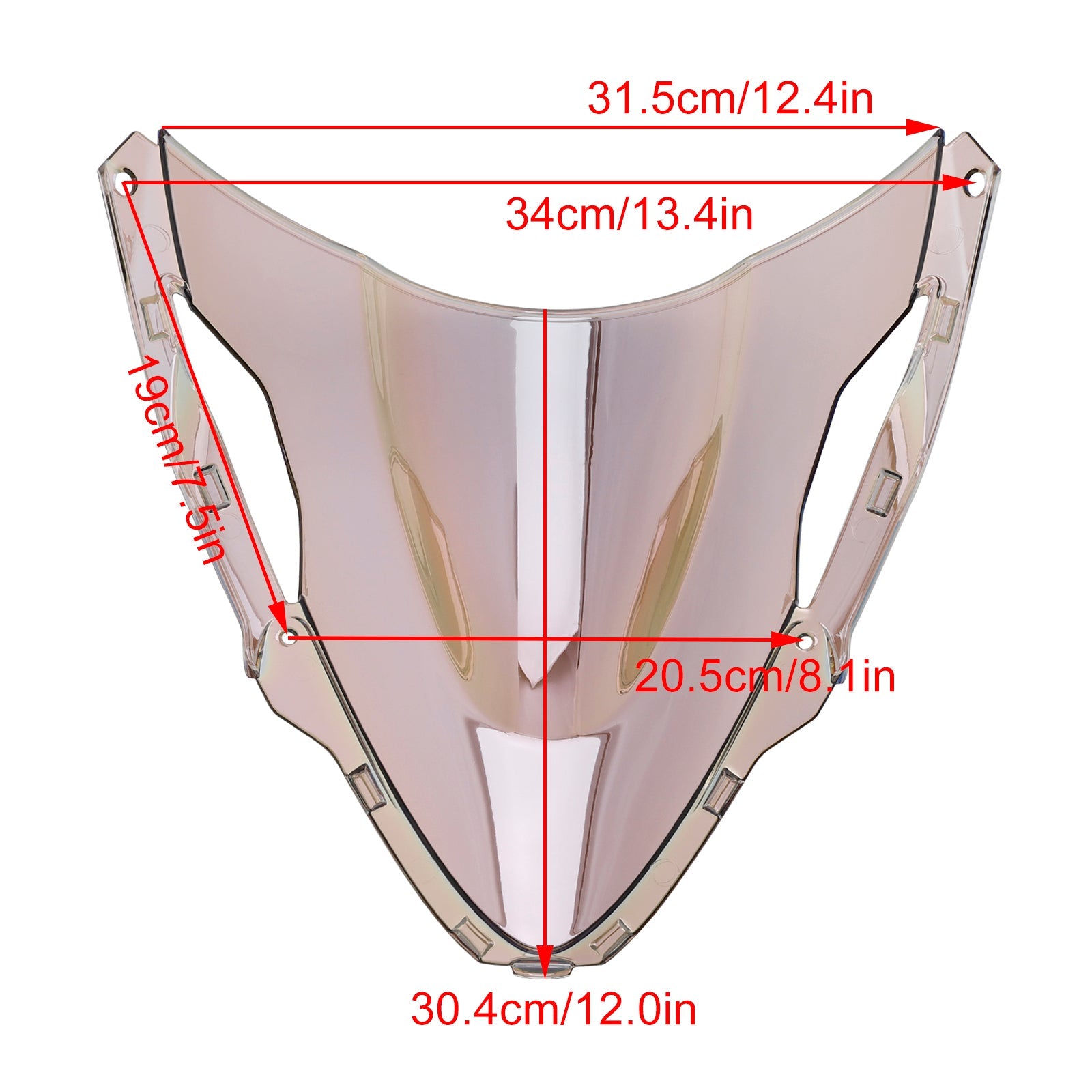2024 Kawasaki ZX6R 636 Windshield Windscreen