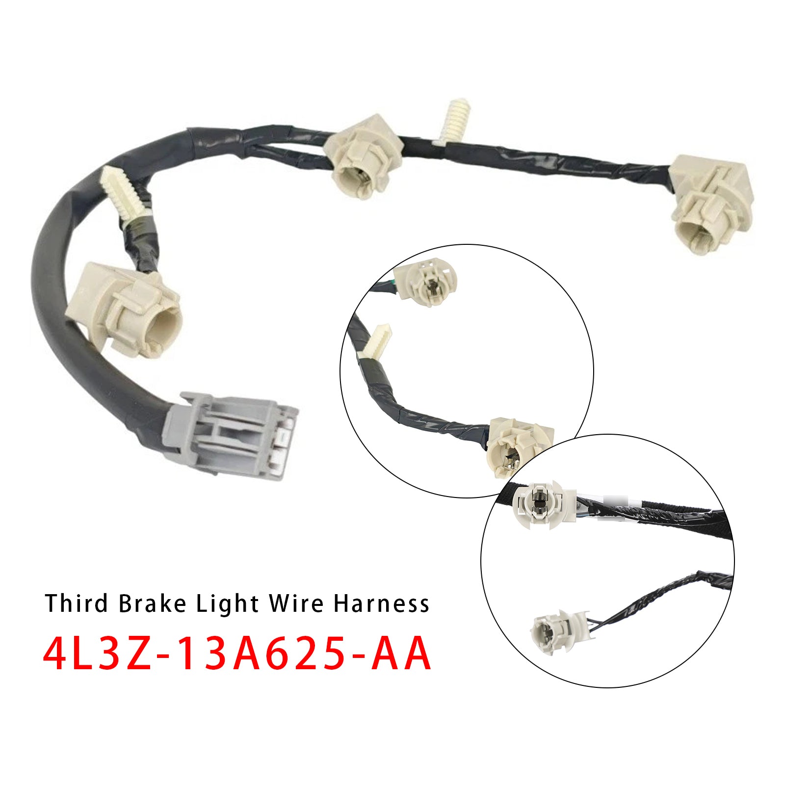 3rd Third Brake Light Wire Harness For Ford F150 Explorer Sport Trac 2004-2010